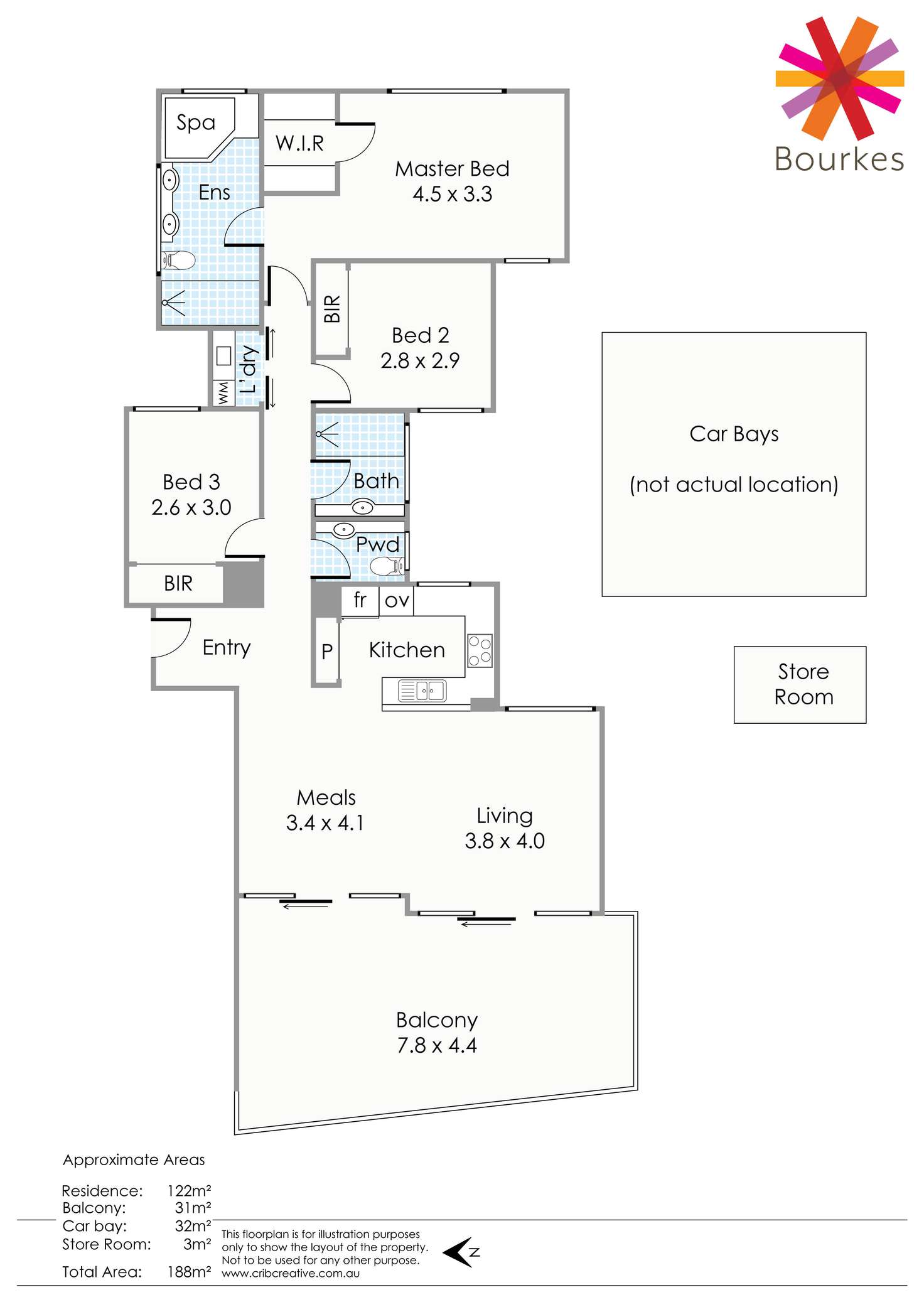 Floorplan of Homely apartment listing, 6/105 Melville Parade, Como WA 6152