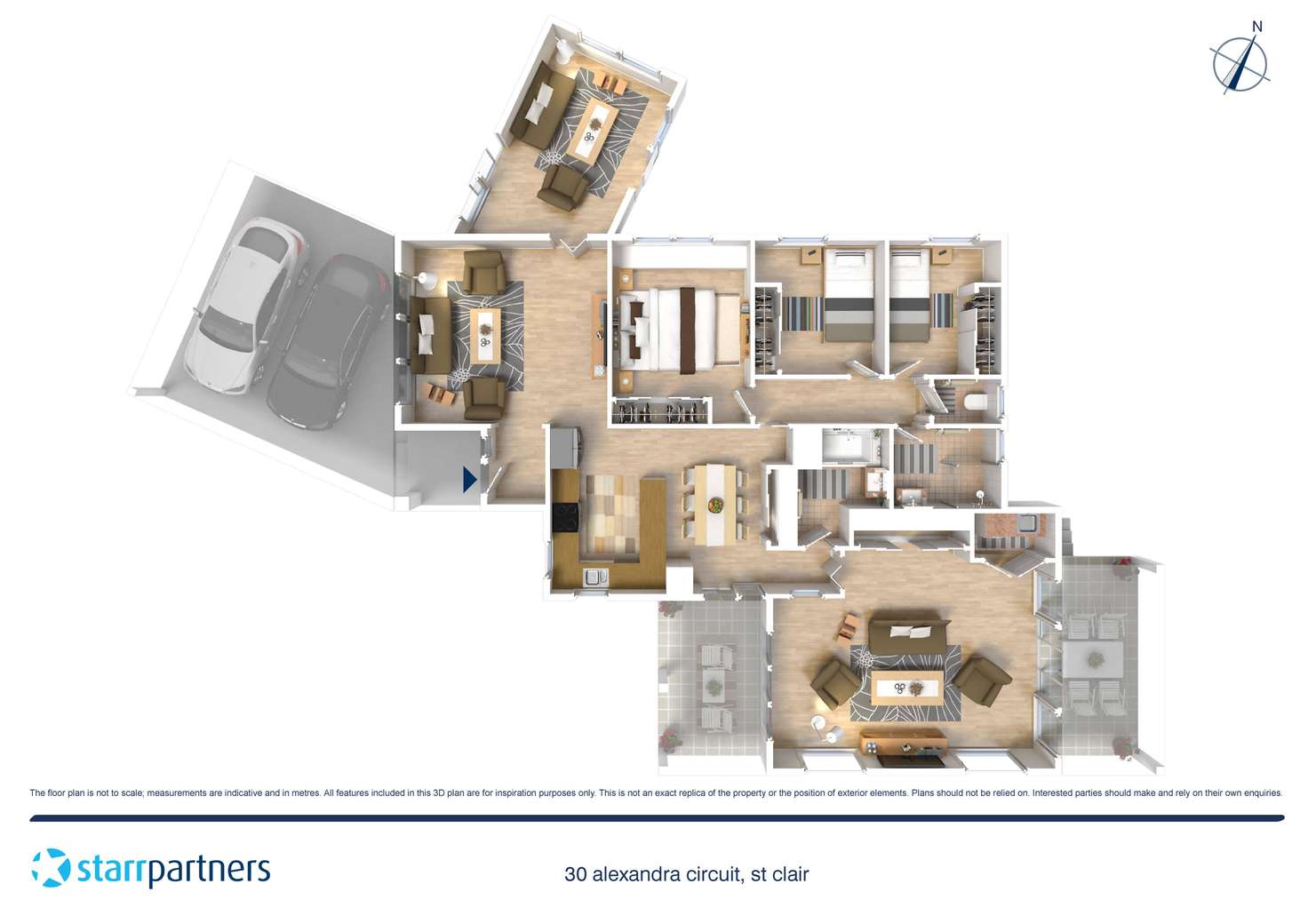 Floorplan of Homely house listing, 30 Alexandra Circuit, St Clair NSW 2759
