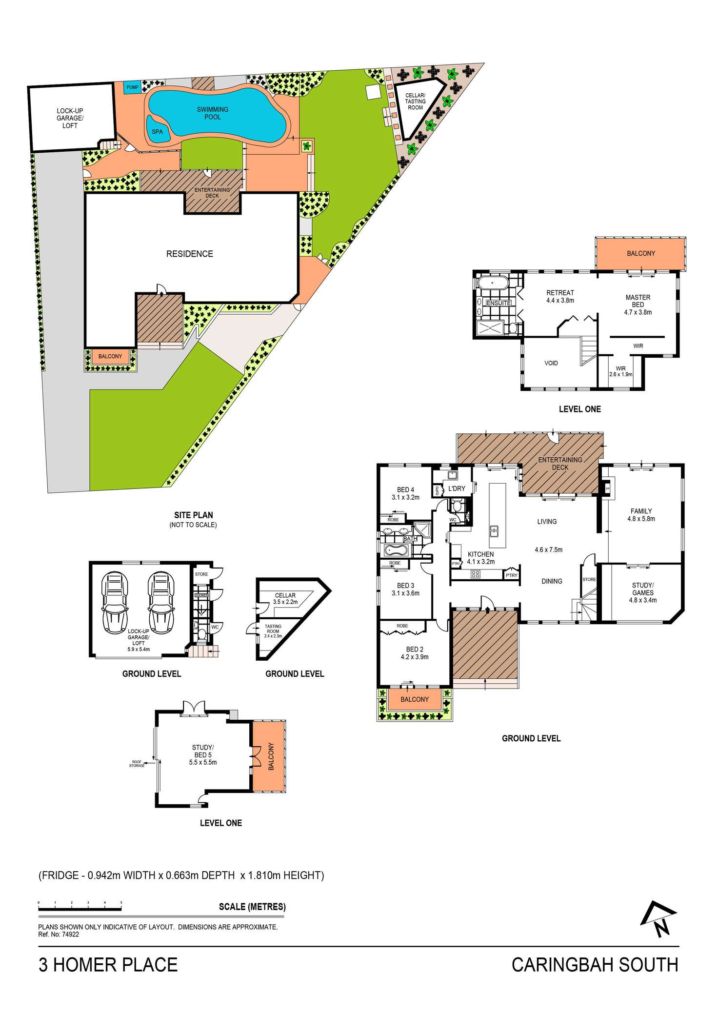 Floorplan of Homely house listing, 3 Homer Place, Caringbah South NSW 2229