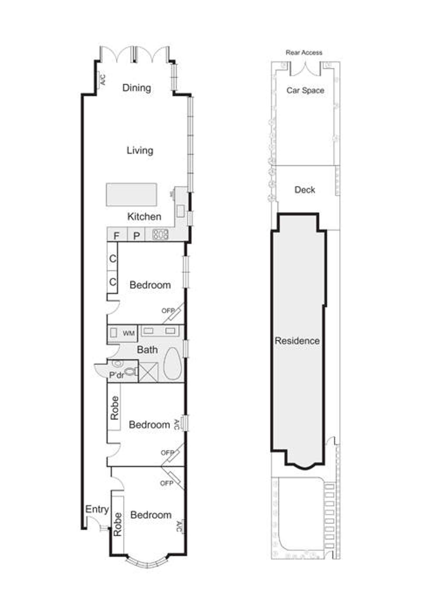 Floorplan of Homely house listing, 64 Addison Street, Elwood VIC 3184