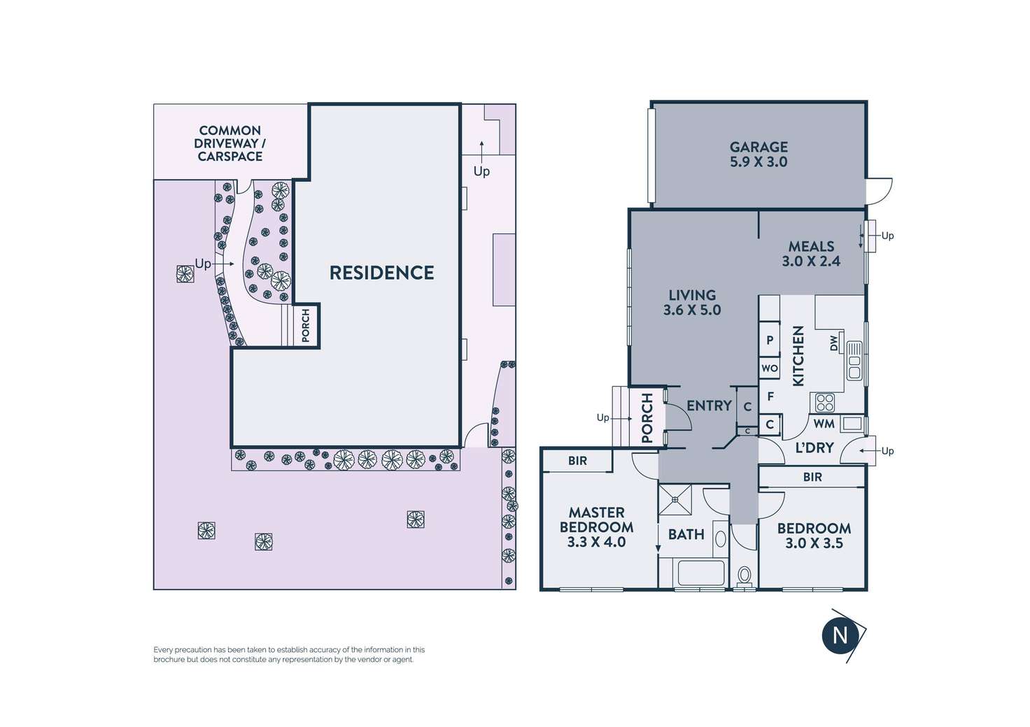 Floorplan of Homely unit listing, 1/201-203 Gilbert Road, Preston VIC 3072