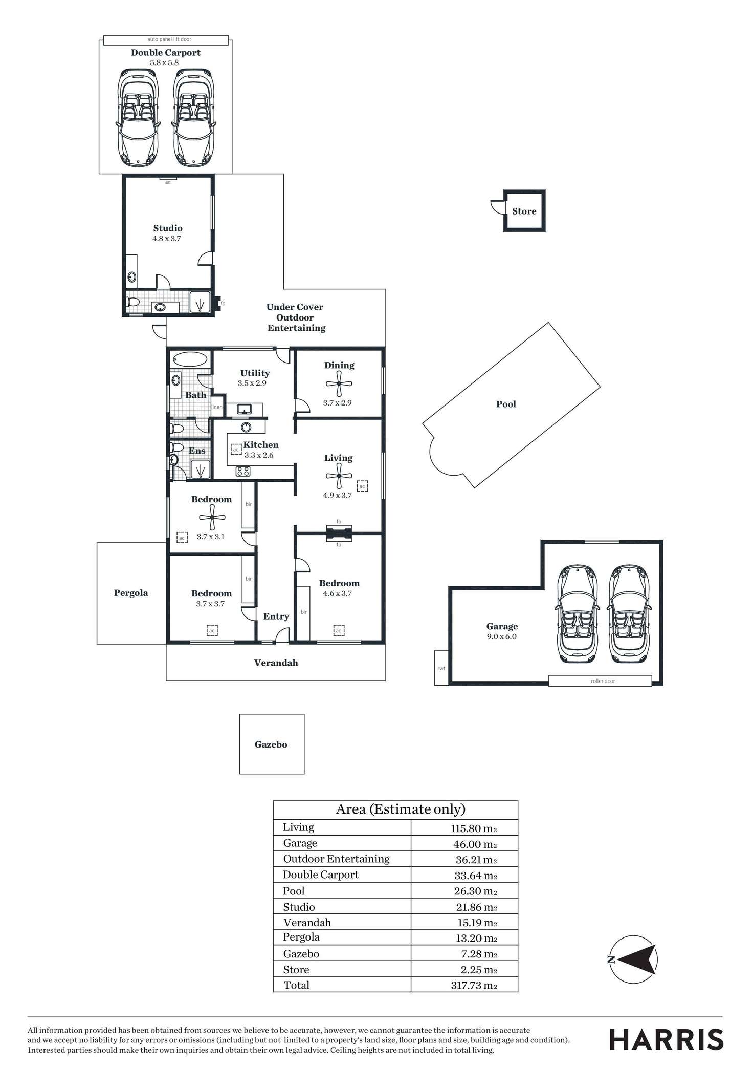 Floorplan of Homely house listing, 51 East Avenue, Millswood SA 5034