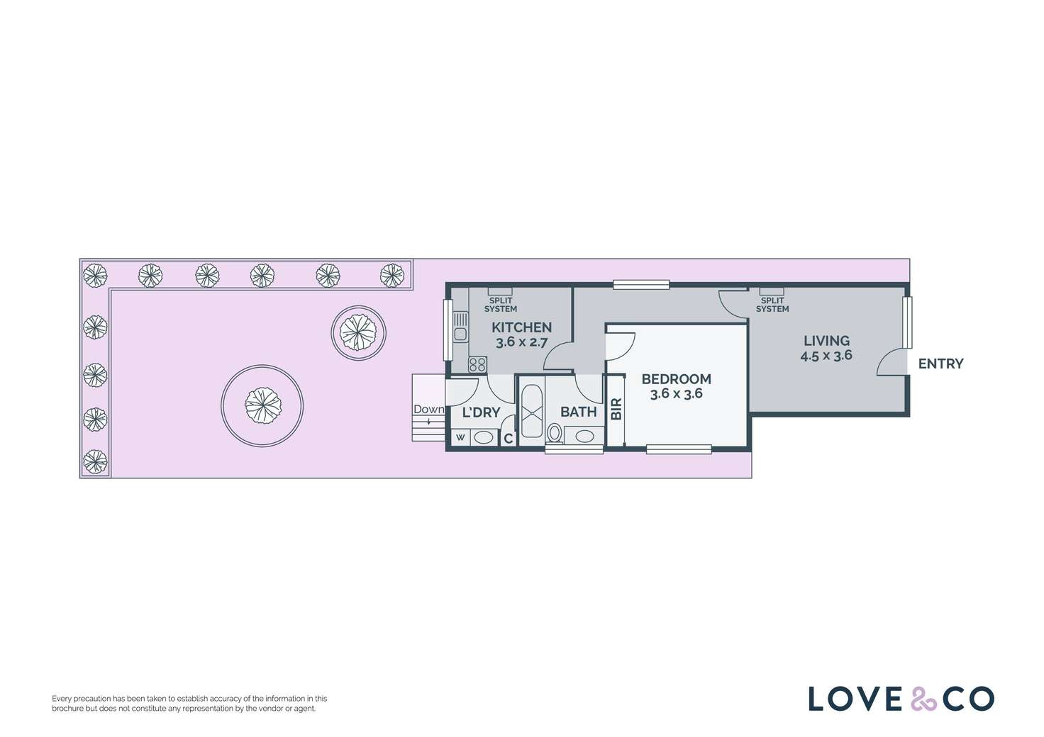 Floorplan of Homely unit listing, 2/117 McFadzean Avenue, Reservoir VIC 3073