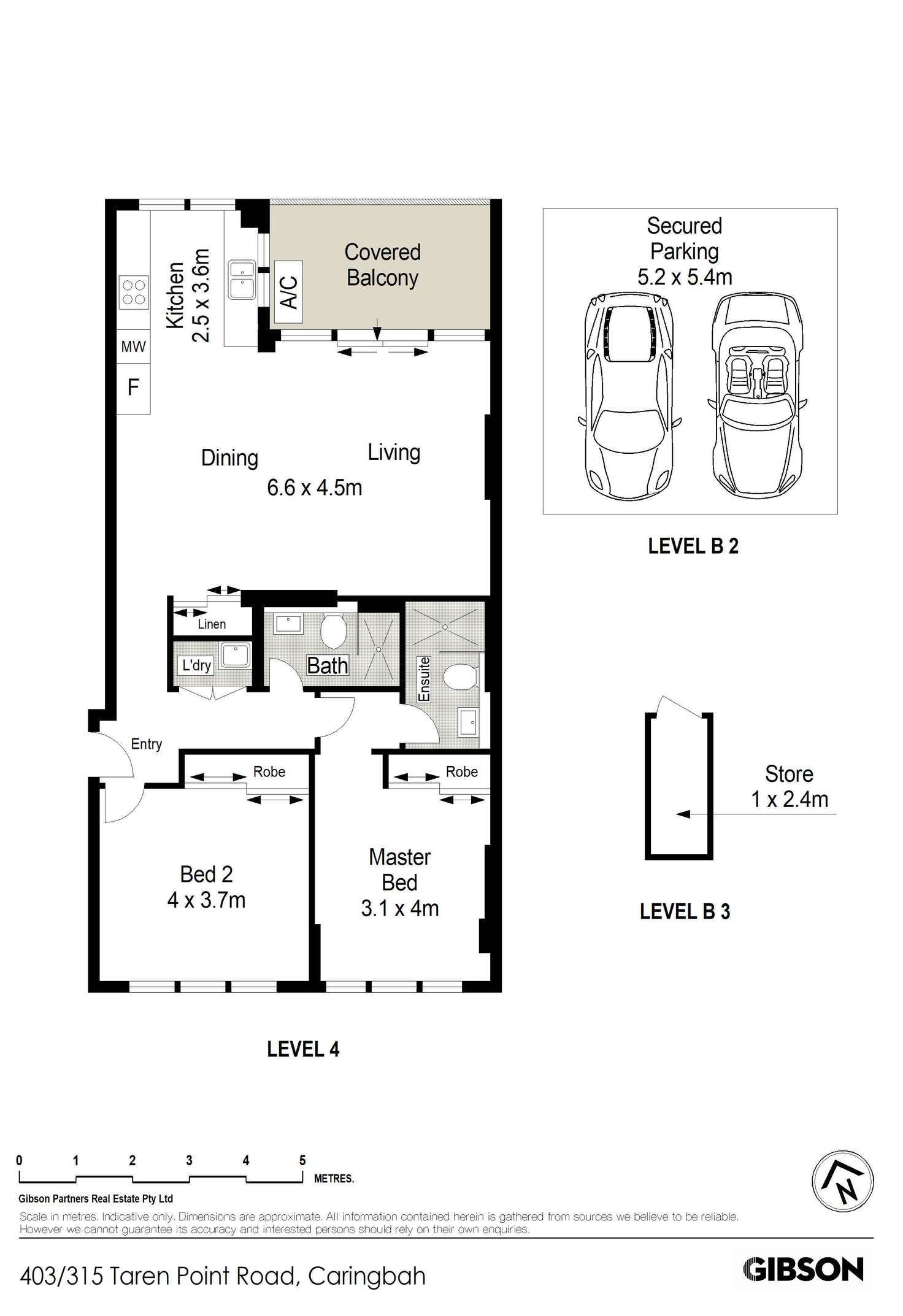 Floorplan of Homely apartment listing, 403/315 Taren Point Road, Caringbah NSW 2229