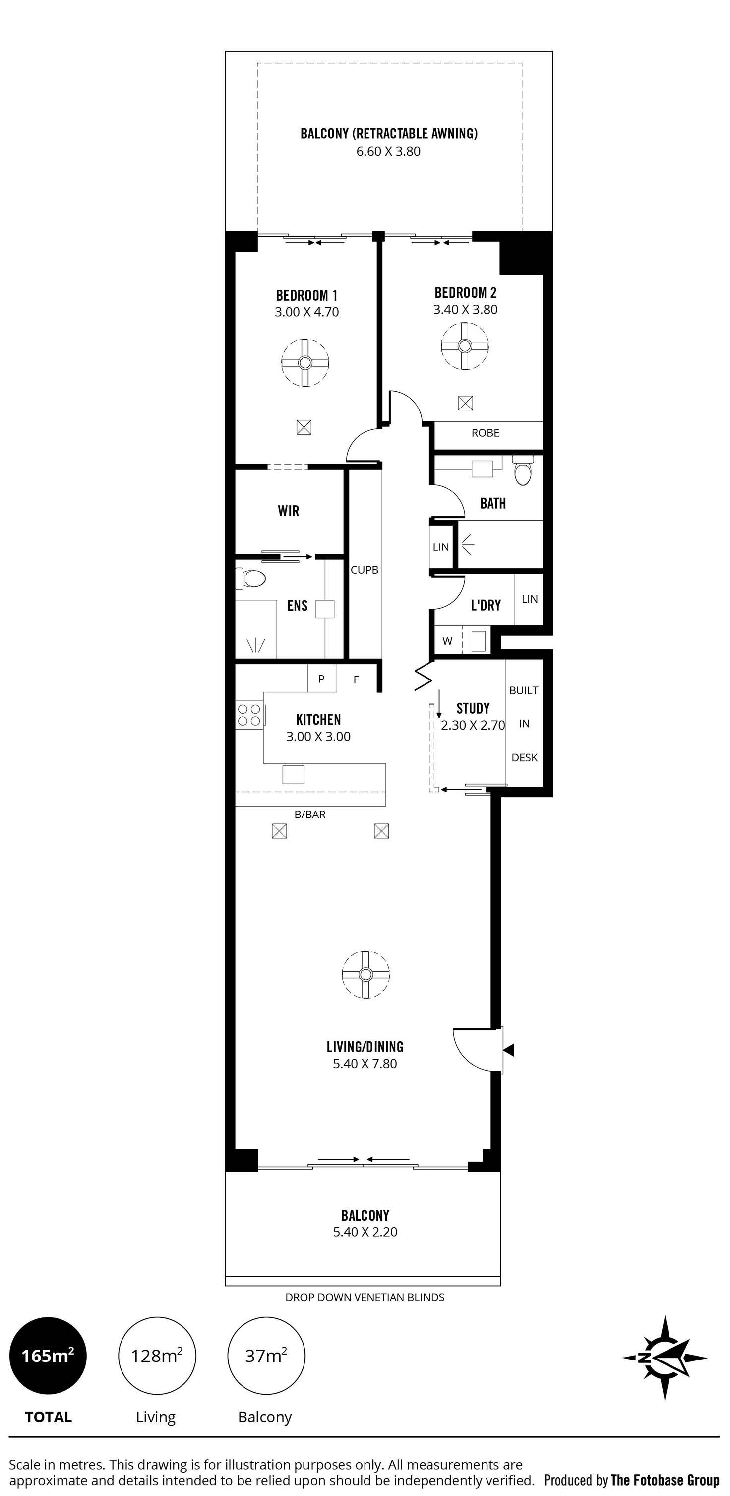 Floorplan of Homely apartment listing, 102/24 Norman Street, Adelaide SA 5000