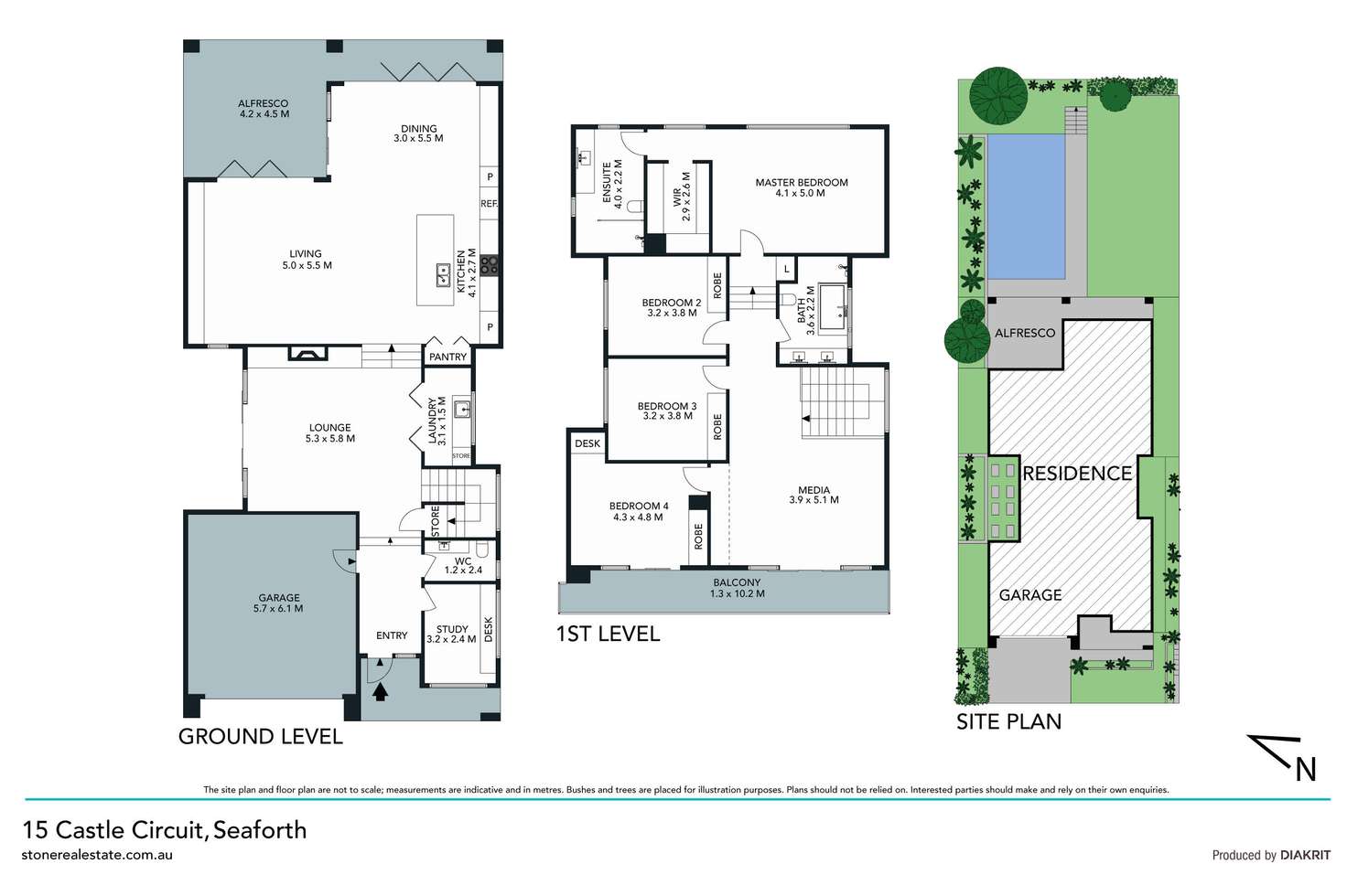 Floorplan of Homely house listing, 15 Castle Circuit, Seaforth NSW 2092
