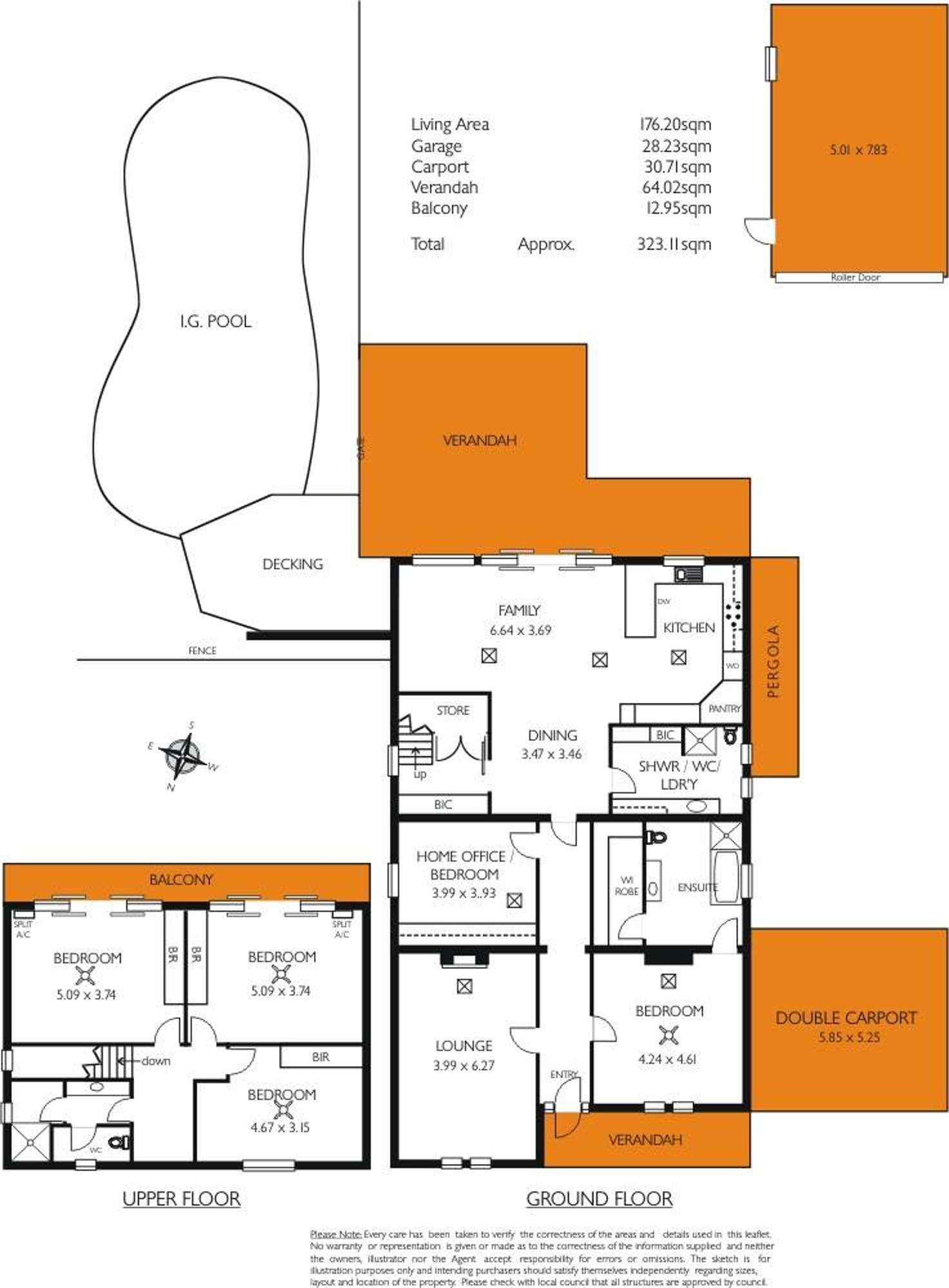 Floorplan of Homely house listing, 92 Monmouth Road, Hawthorn SA 5062