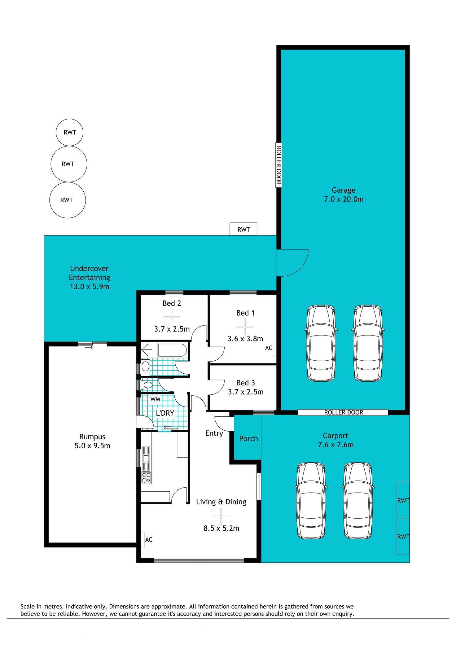 Floorplan of Homely house listing, 15 Isabella Road, Morphett Vale SA 5162