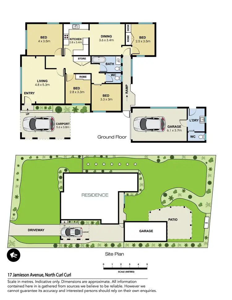 Floorplan of Homely house listing, 17 Jamieson Avenue, North Curl Curl NSW 2099