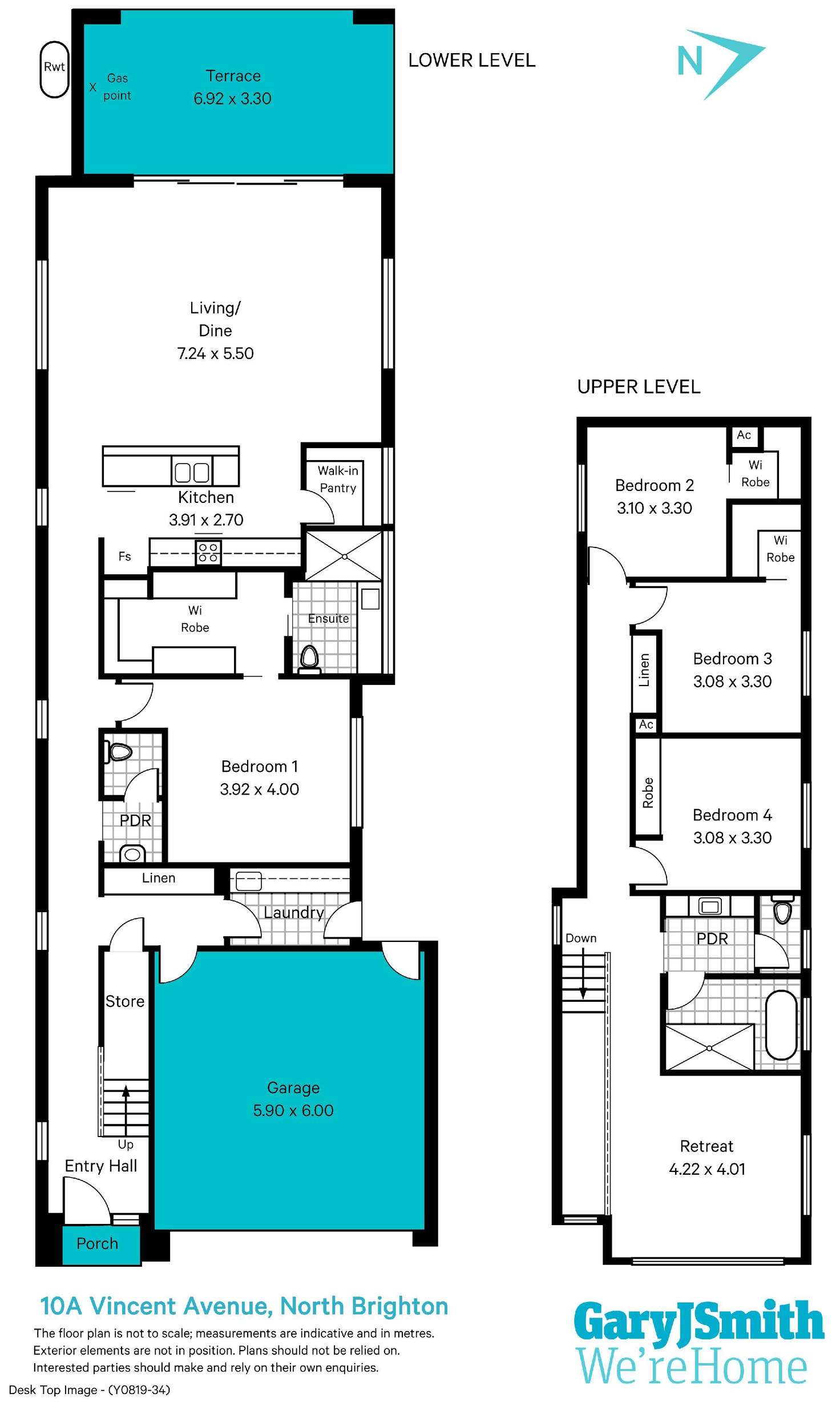 Floorplan of Homely house listing, 10 Vincent Avenue, North Brighton SA 5048