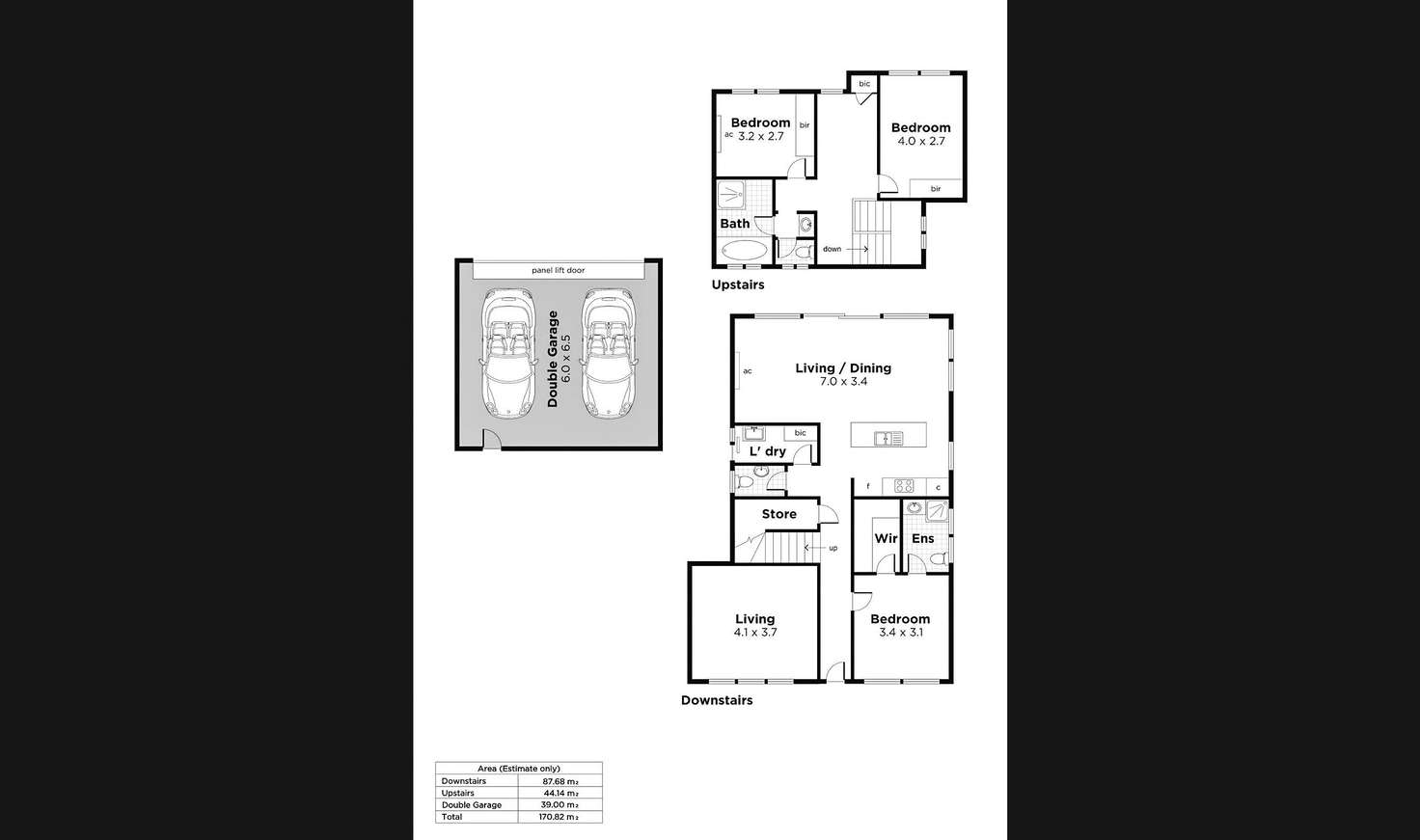 Floorplan of Homely townhouse listing, 9 Bolmen Lane, Andrews Farm SA 5114