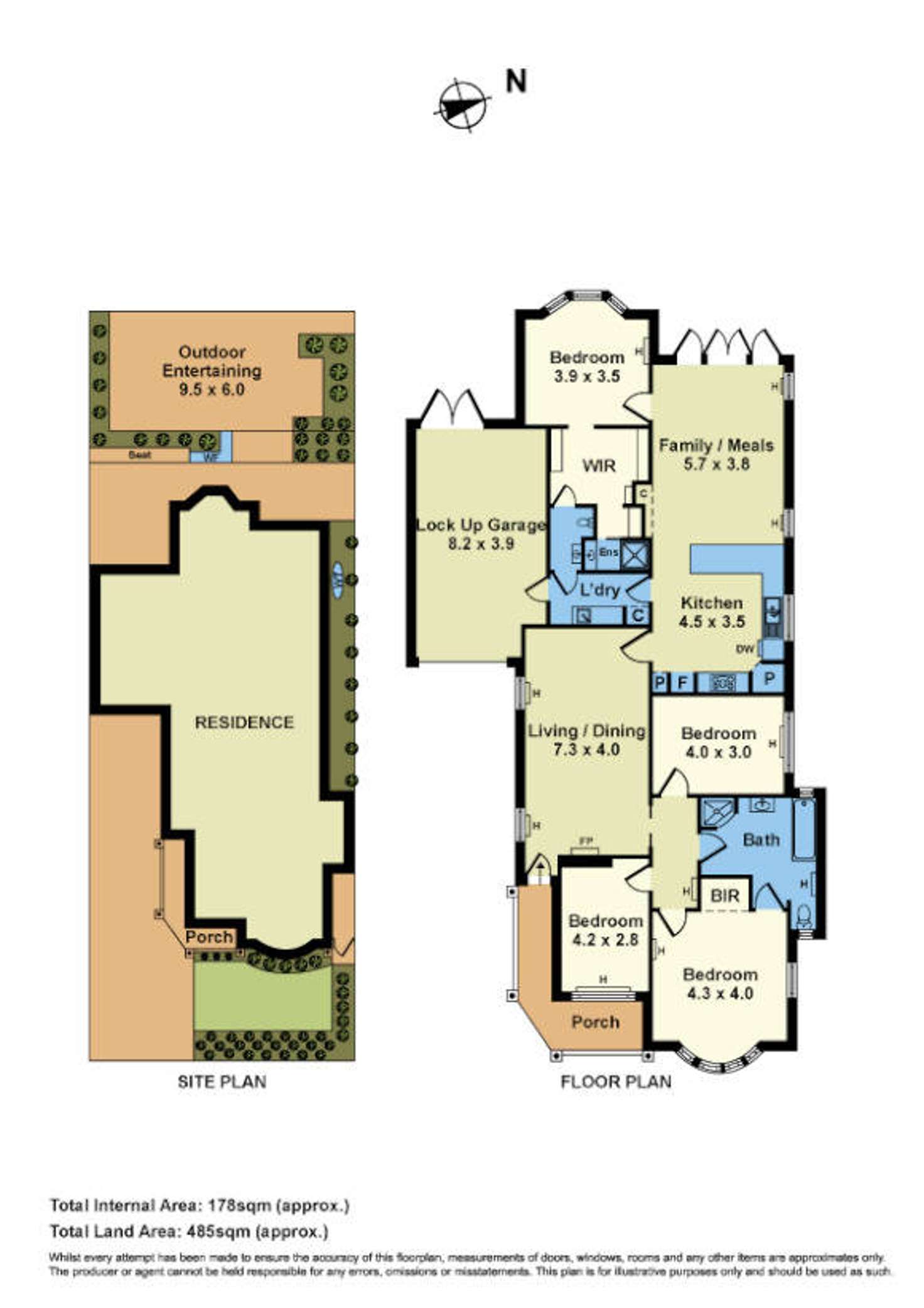 Floorplan of Homely house listing, 2 Tenterden Street, Yarraville VIC 3013