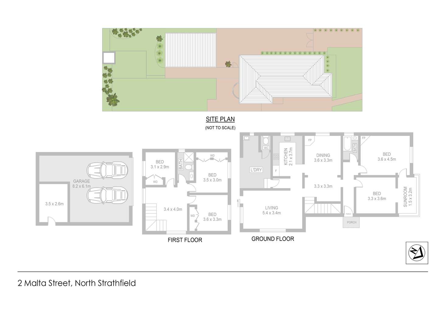 Floorplan of Homely house listing, 2 Malta Street, North Strathfield NSW 2137
