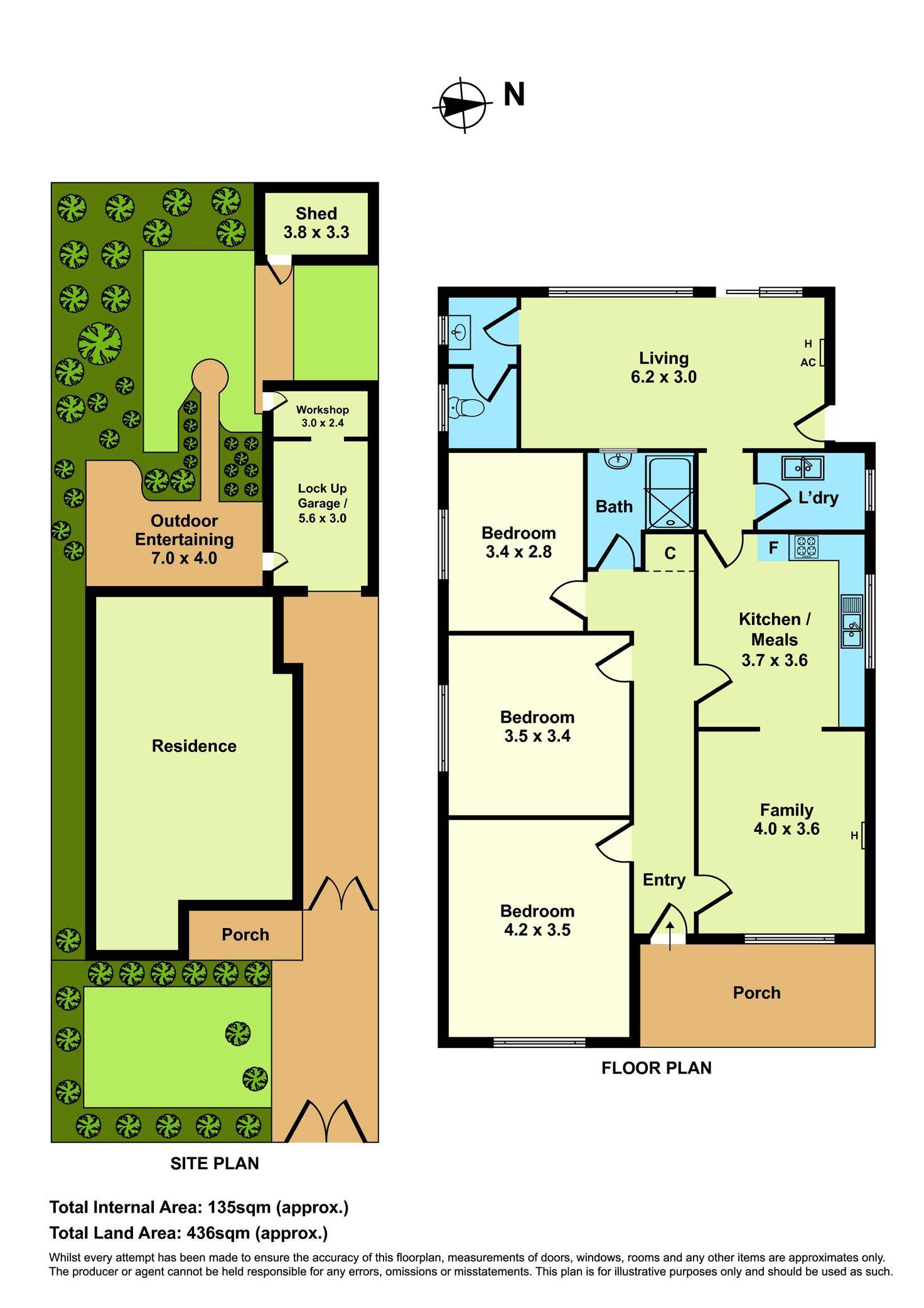 Floorplan of Homely house listing, 12 Bromyard Street, Yarraville VIC 3013