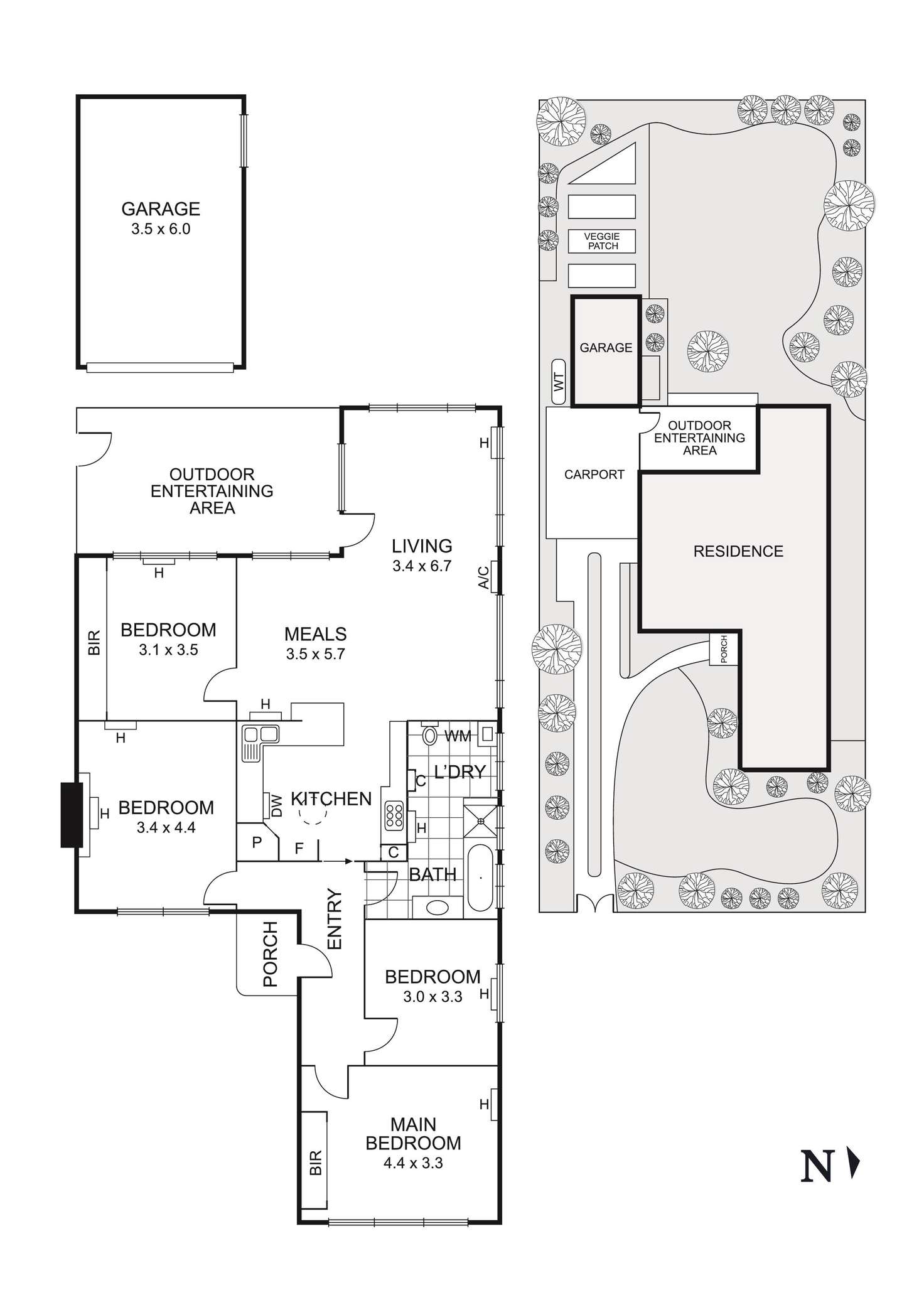 Floorplan of Homely house listing, 25 Quick Street, Pascoe Vale VIC 3044