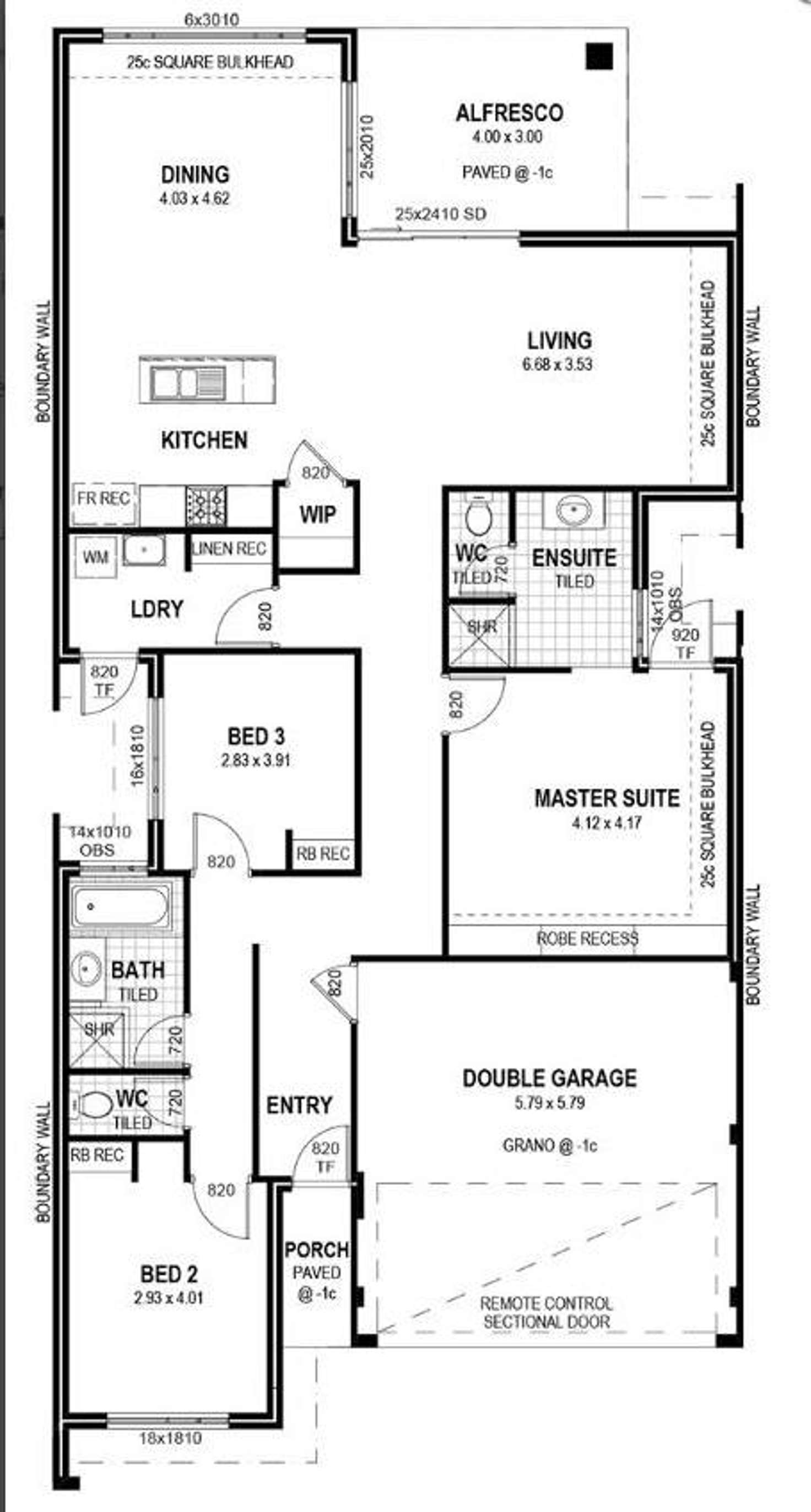 Floorplan of Homely house listing, 5 Windermere Boulevard, Aveley WA 6069