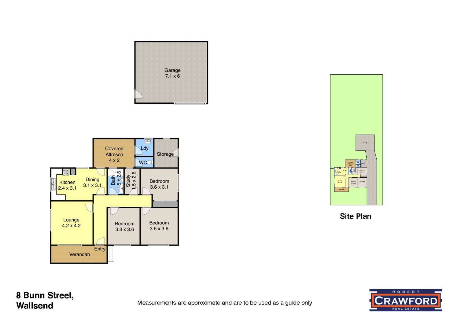 Floorplan of Homely house listing, 8 Bunn Street, Wallsend NSW 2287