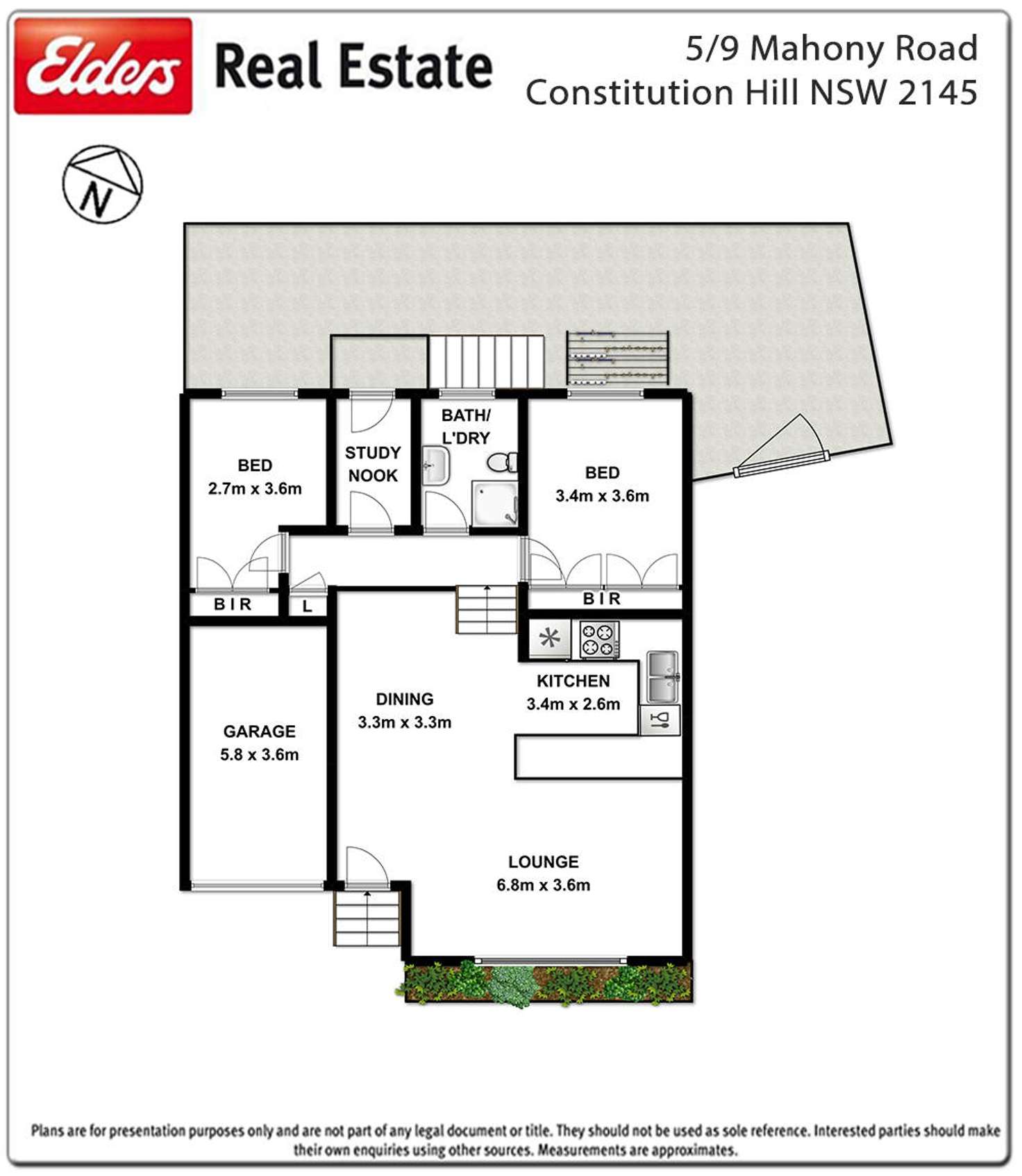 Floorplan of Homely villa listing, 5/9 Mahony Road, Constitution Hill NSW 2145
