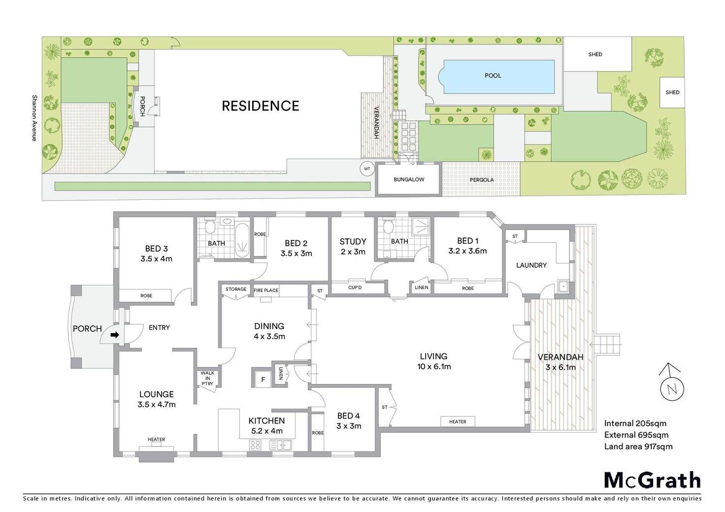 Floorplan of Homely house listing, 330 Shannon Avenue, Newtown VIC 3220