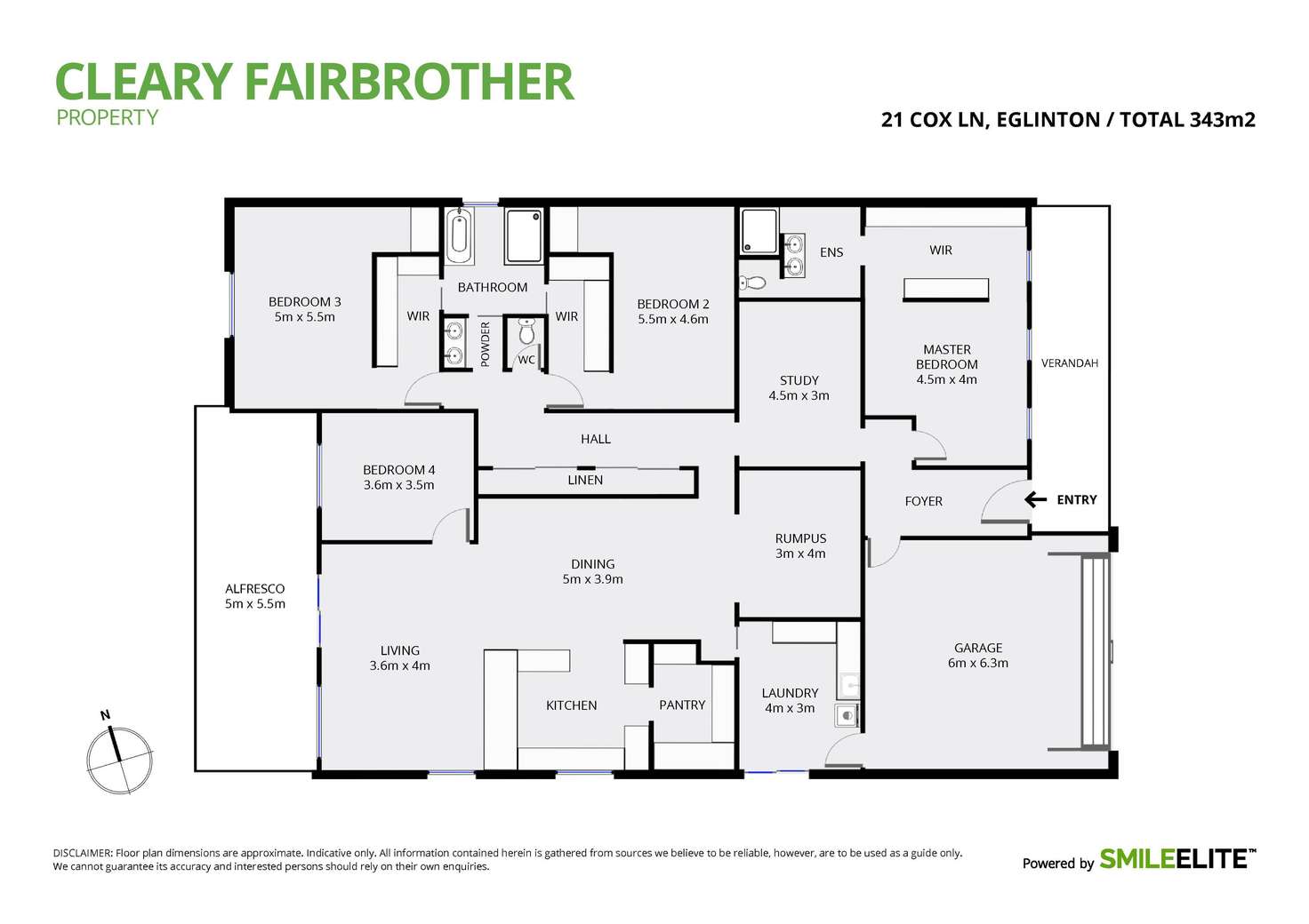 Floorplan of Homely house listing, 21 Cox Lane, Eglinton NSW 2795