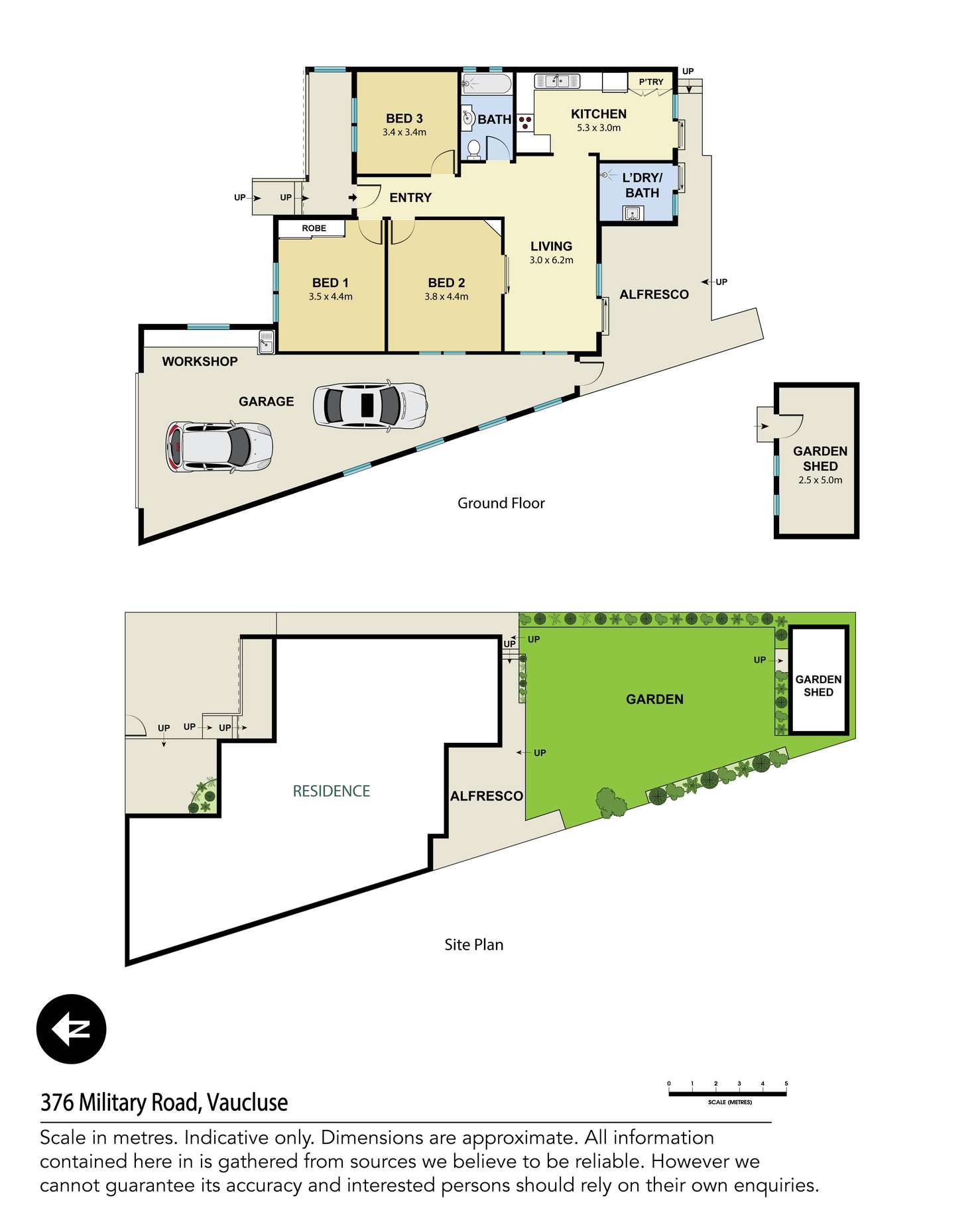 Floorplan of Homely house listing, 376 Military Road, Vaucluse NSW 2030