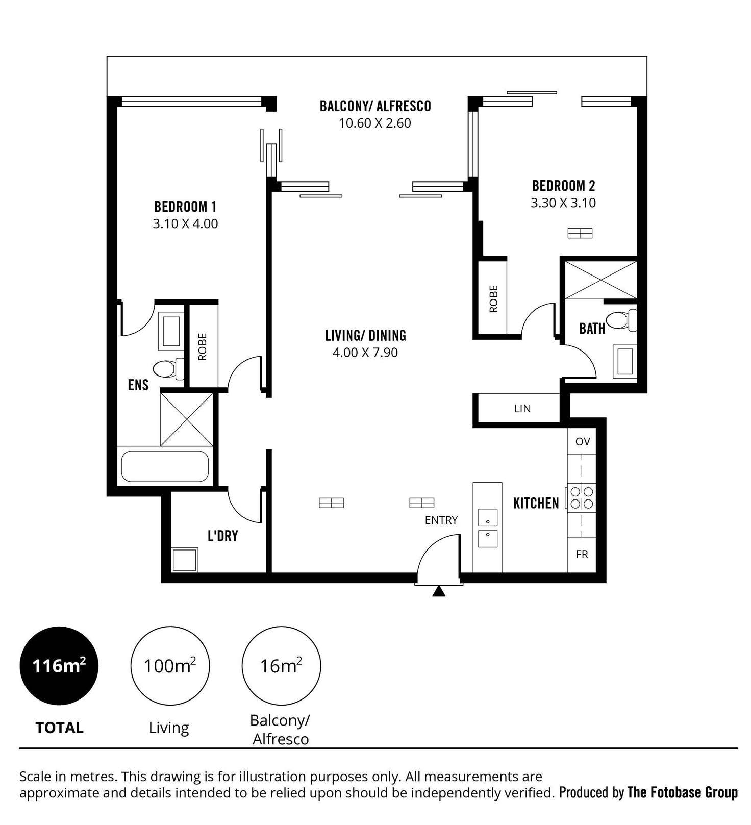 Floorplan of Homely apartment listing, 1302/20 Hindmarsh Square, Adelaide SA 5000