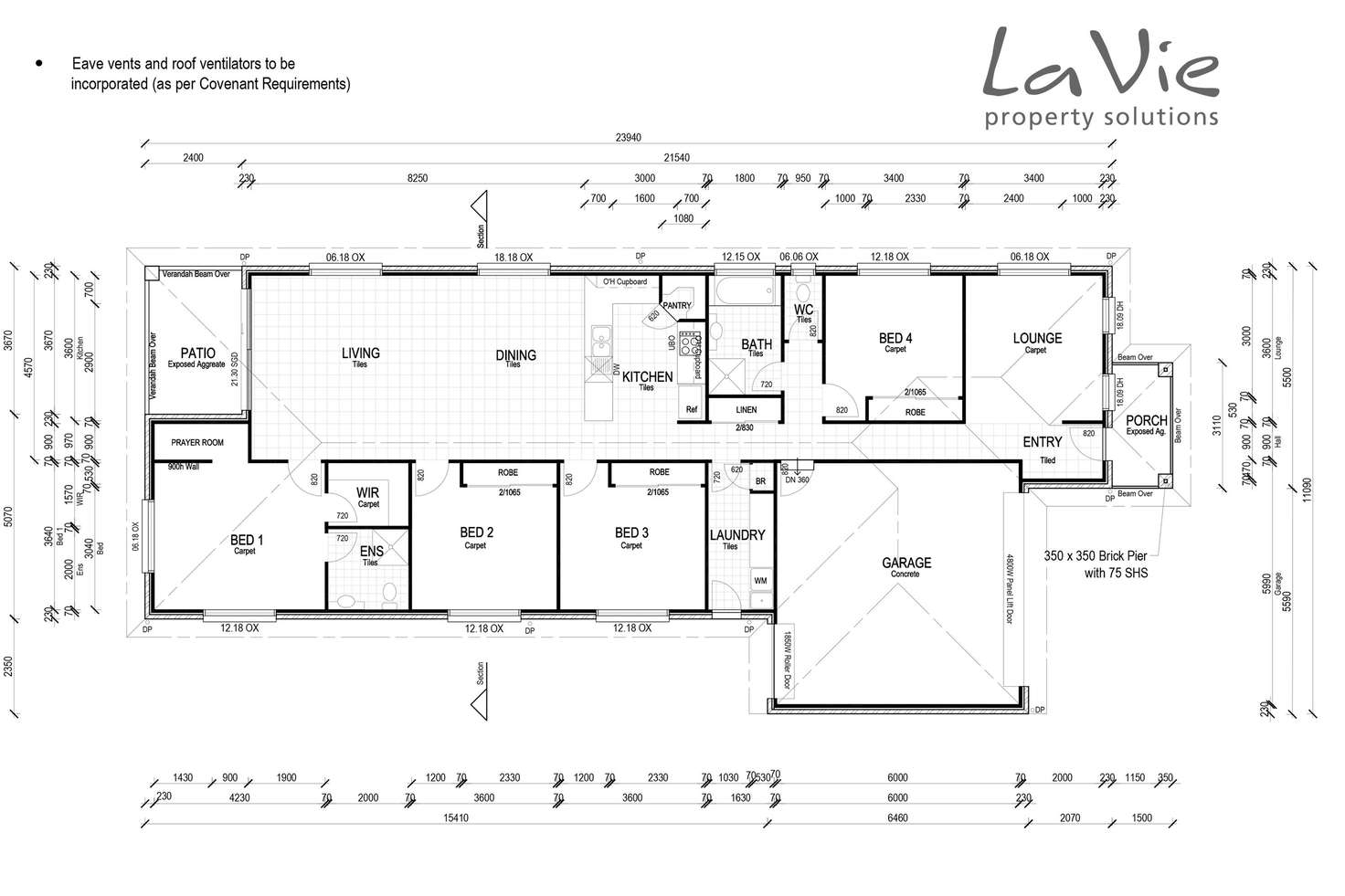 Floorplan of Homely house listing, 3 Hibiscus Way, Springfield Lakes QLD 4300