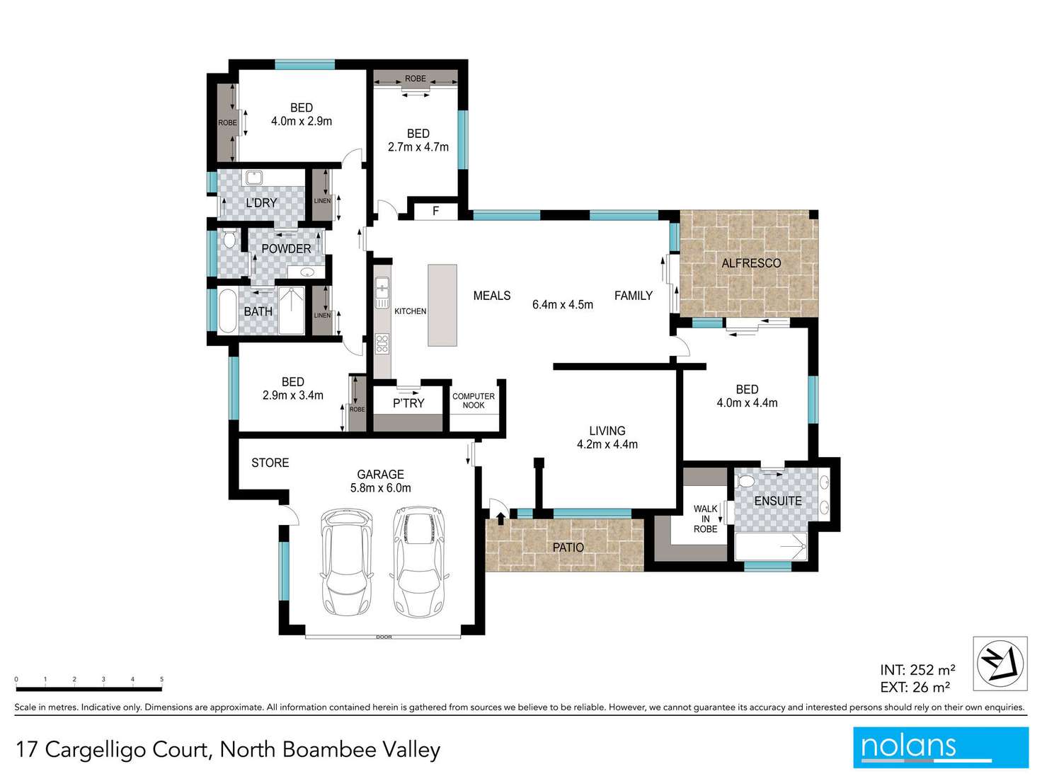 Floorplan of Homely house listing, 17 Cargelligo Court, North Boambee Valley NSW 2450