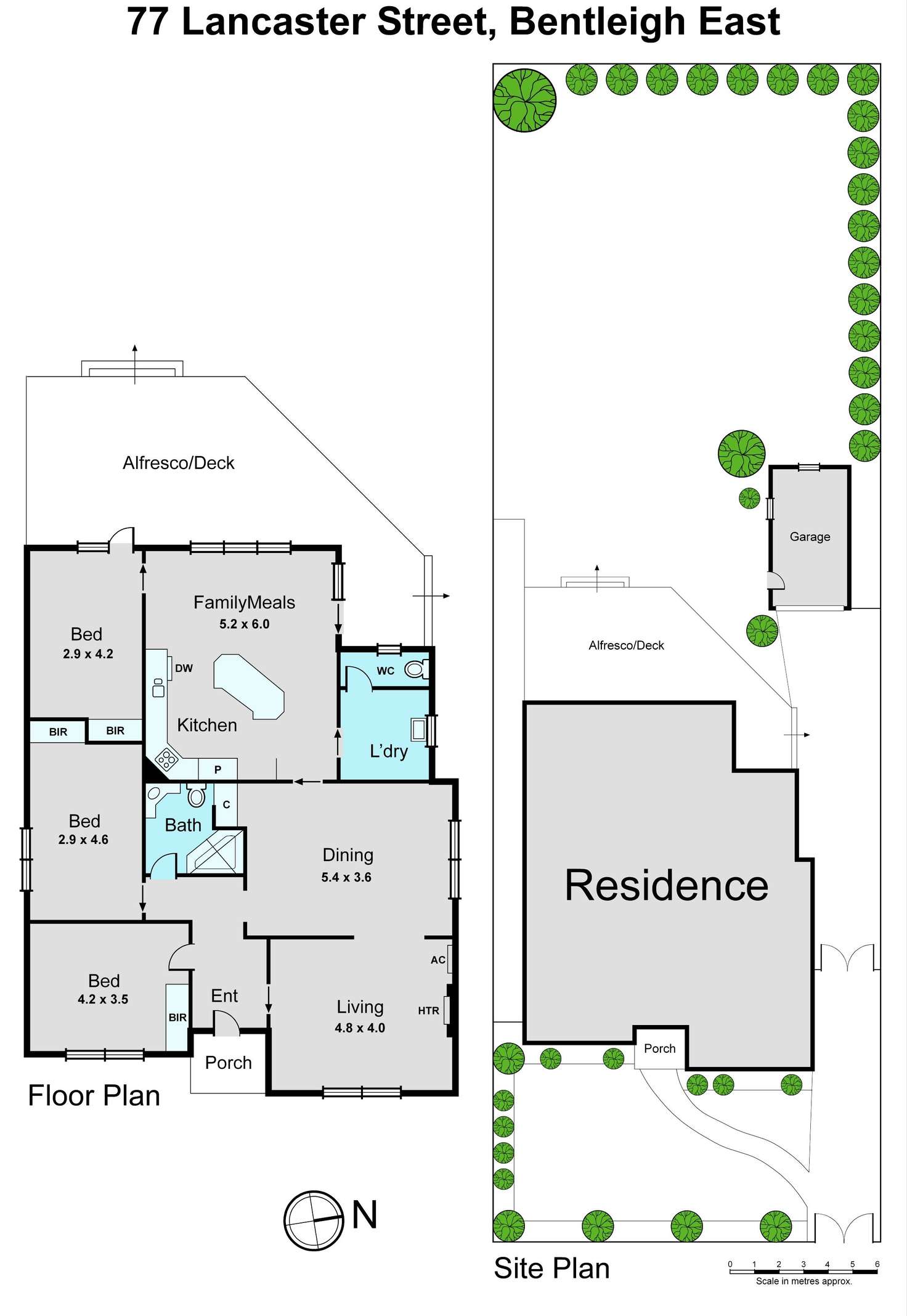 Floorplan of Homely house listing, 77 Lancaster Street, Bentleigh East VIC 3165
