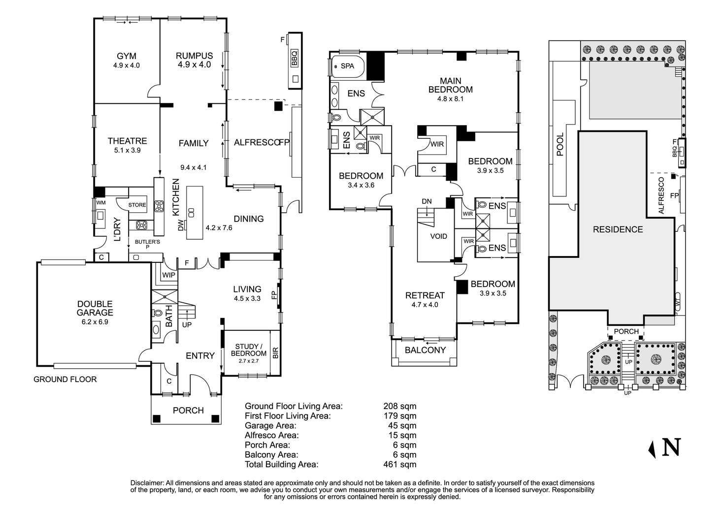 Floorplan of Homely house listing, 20 Bruce Street, Bulleen VIC 3105