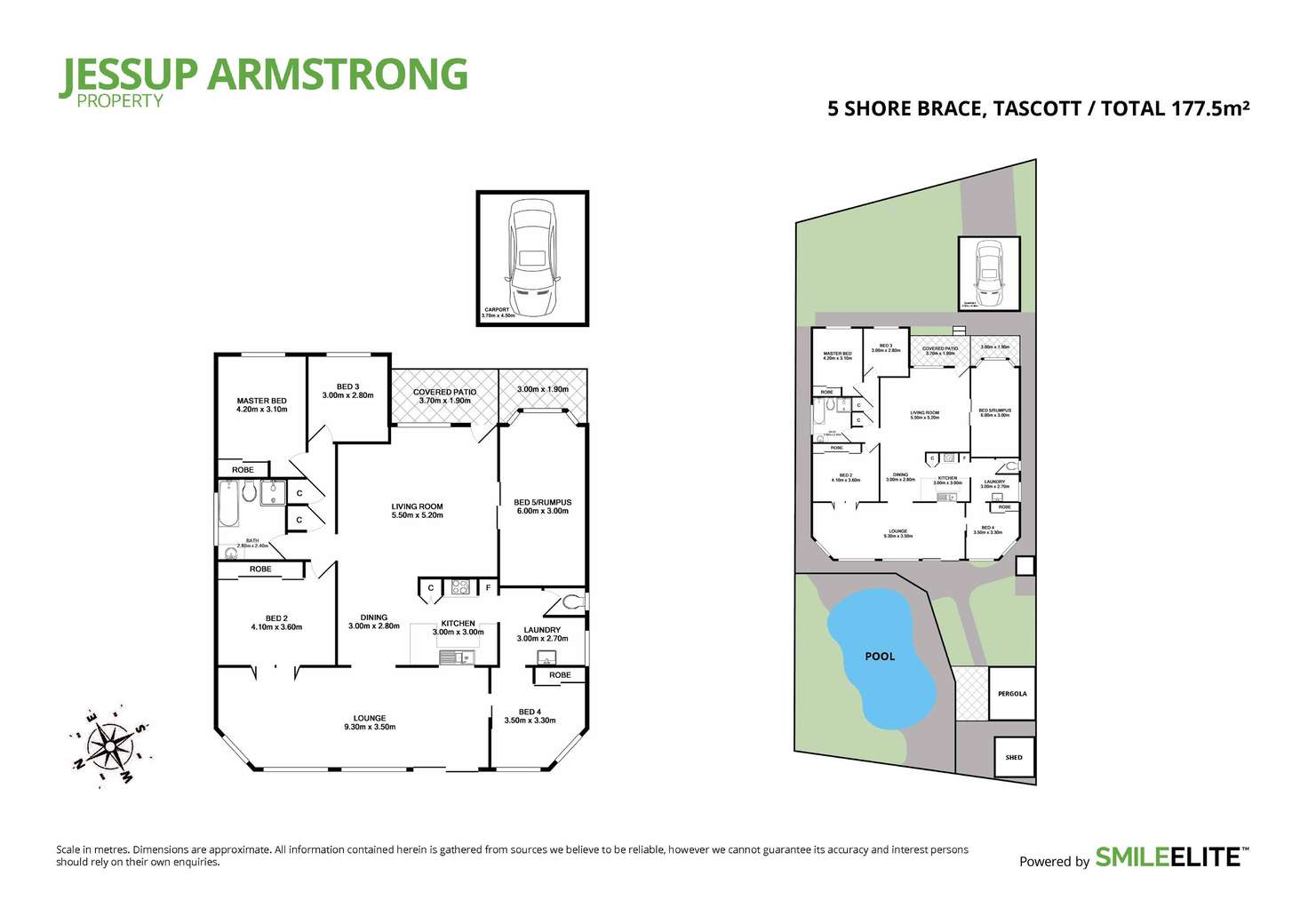 Floorplan of Homely house listing, 5 Shore Brace, Tascott NSW 2250