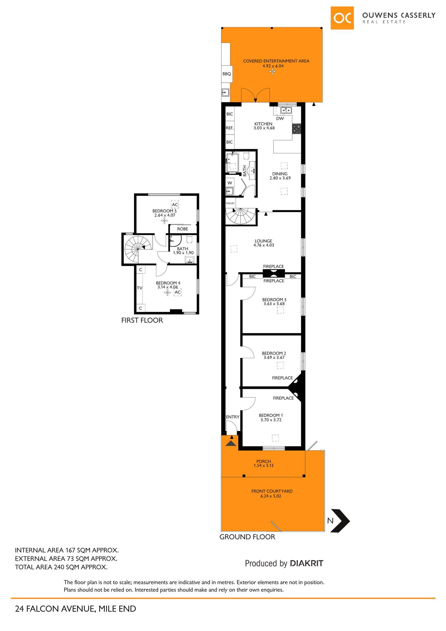 Floorplan of Homely house listing, 24 Falcon Avenue, Mile End SA 5031