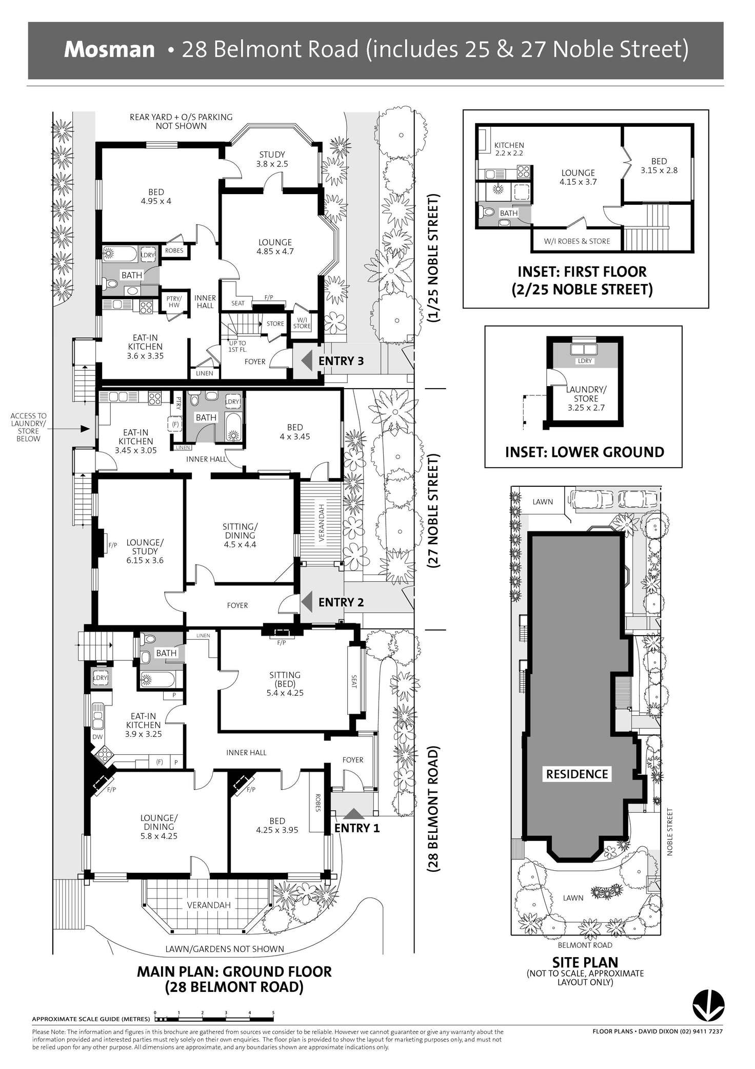 Floorplan of Homely house listing, 28 Belmont Road, Mosman NSW 2088