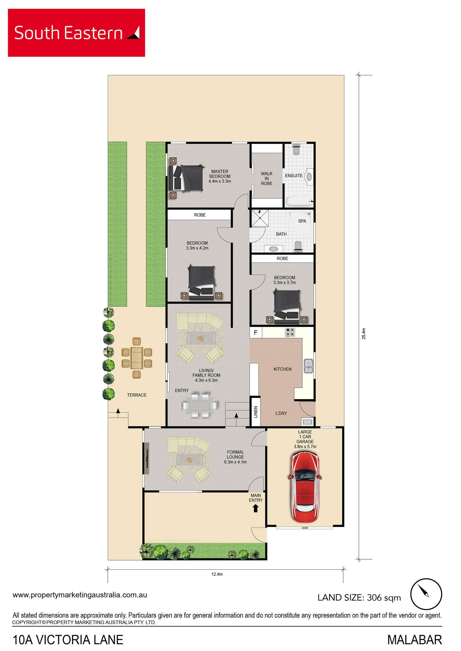 Floorplan of Homely house listing, 10A Victoria Lane, Malabar NSW 2036