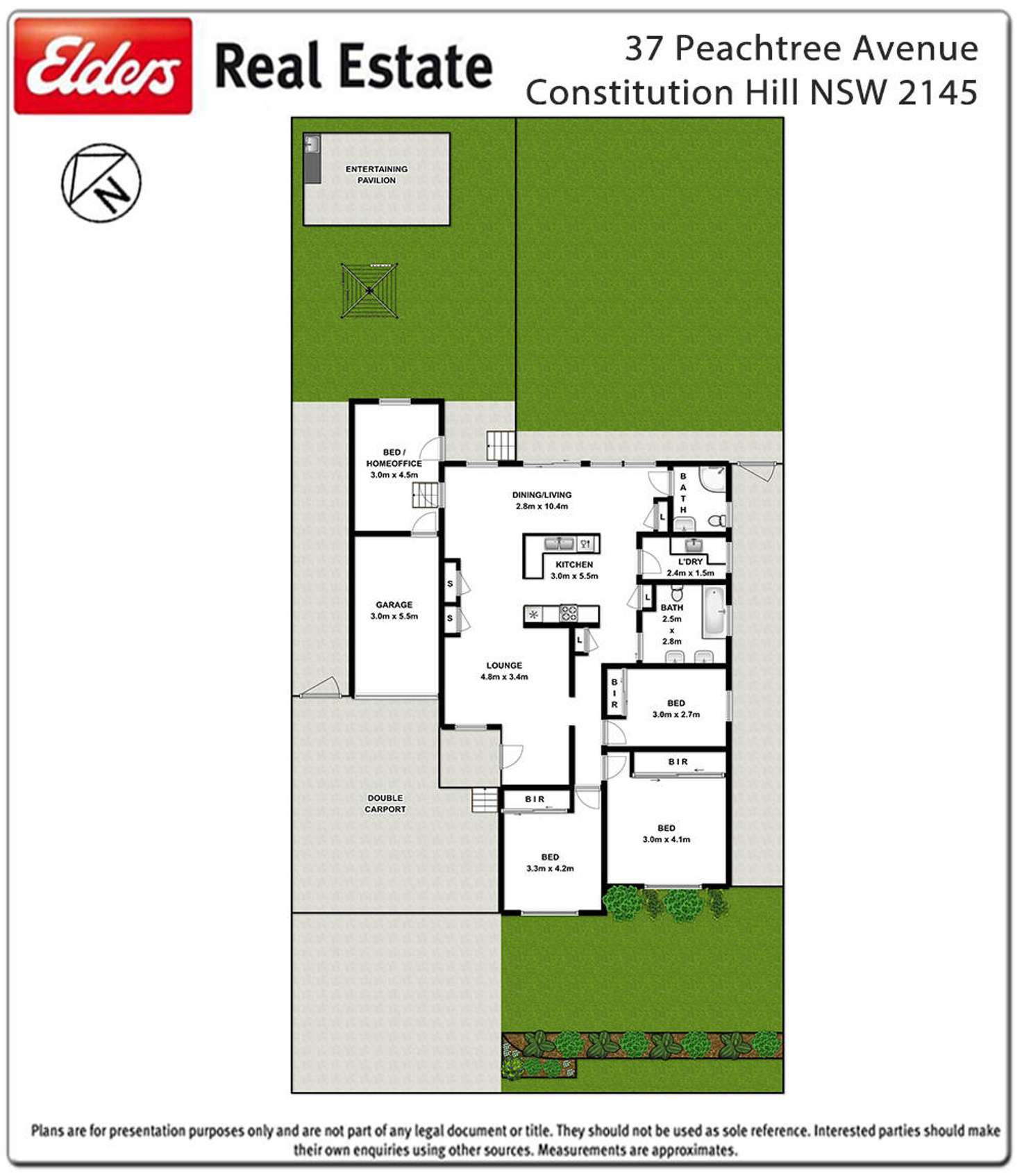 Floorplan of Homely house listing, 37 Peachtree Avenue, Constitution Hill NSW 2145