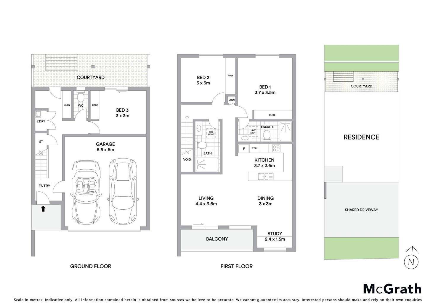 Floorplan of Homely townhouse listing, 47B Summit Drive, Coffs Harbour NSW 2450