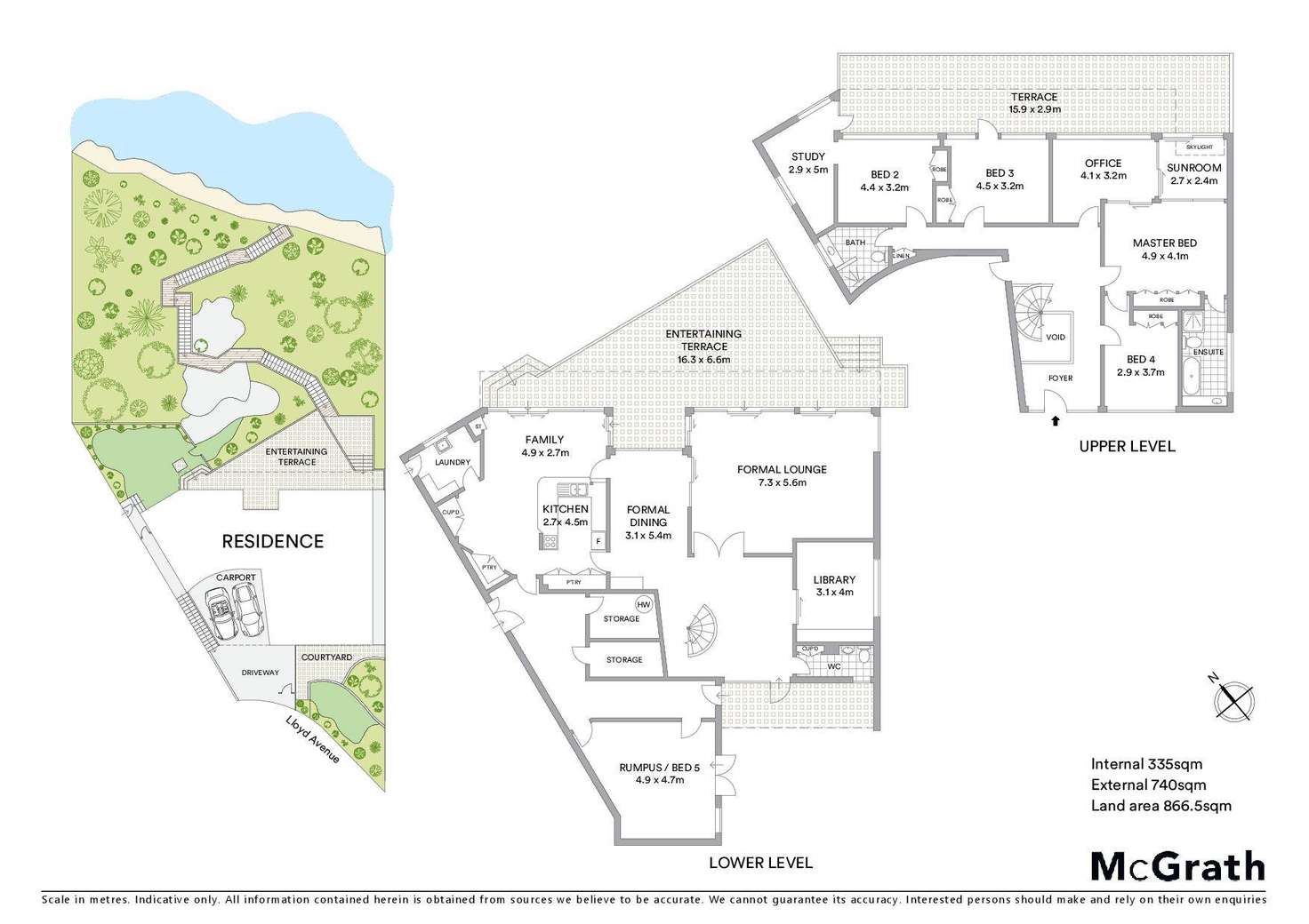 Floorplan of Homely house listing, 17 Lloyd Avenue, Hunters Hill NSW 2110