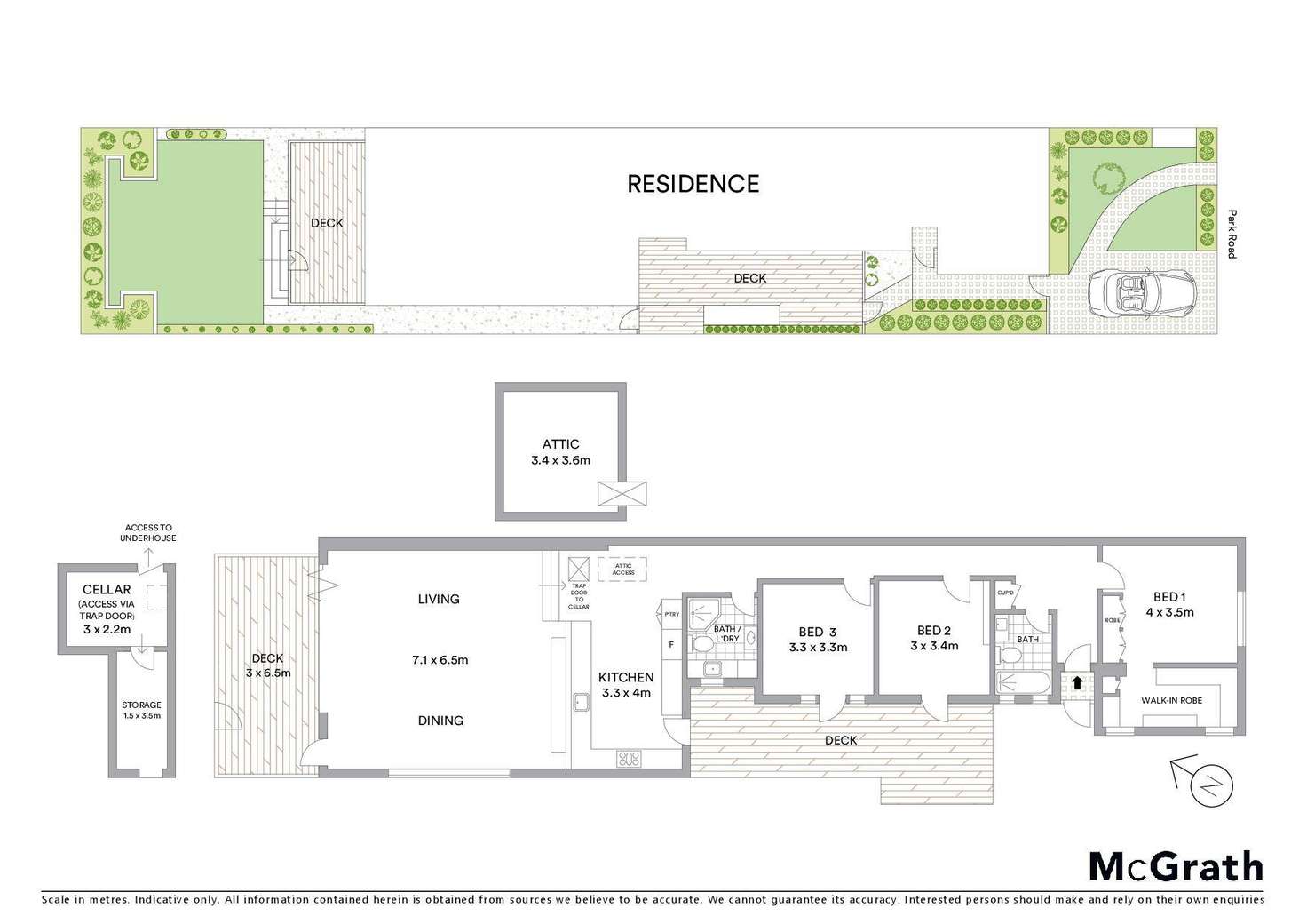 Floorplan of Homely house listing, 43A Park Road, Naremburn NSW 2065