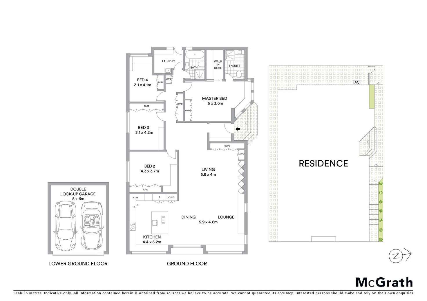 Floorplan of Homely house listing, 54 Brook Street, Naremburn NSW 2065
