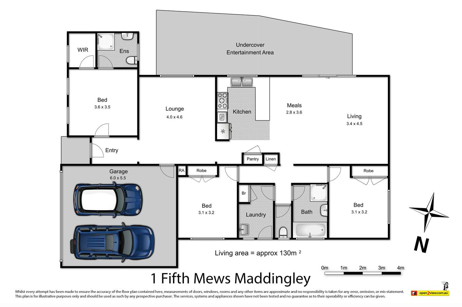 Floorplan of Homely house listing, 1 Fifth Mews, Maddingley VIC 3340