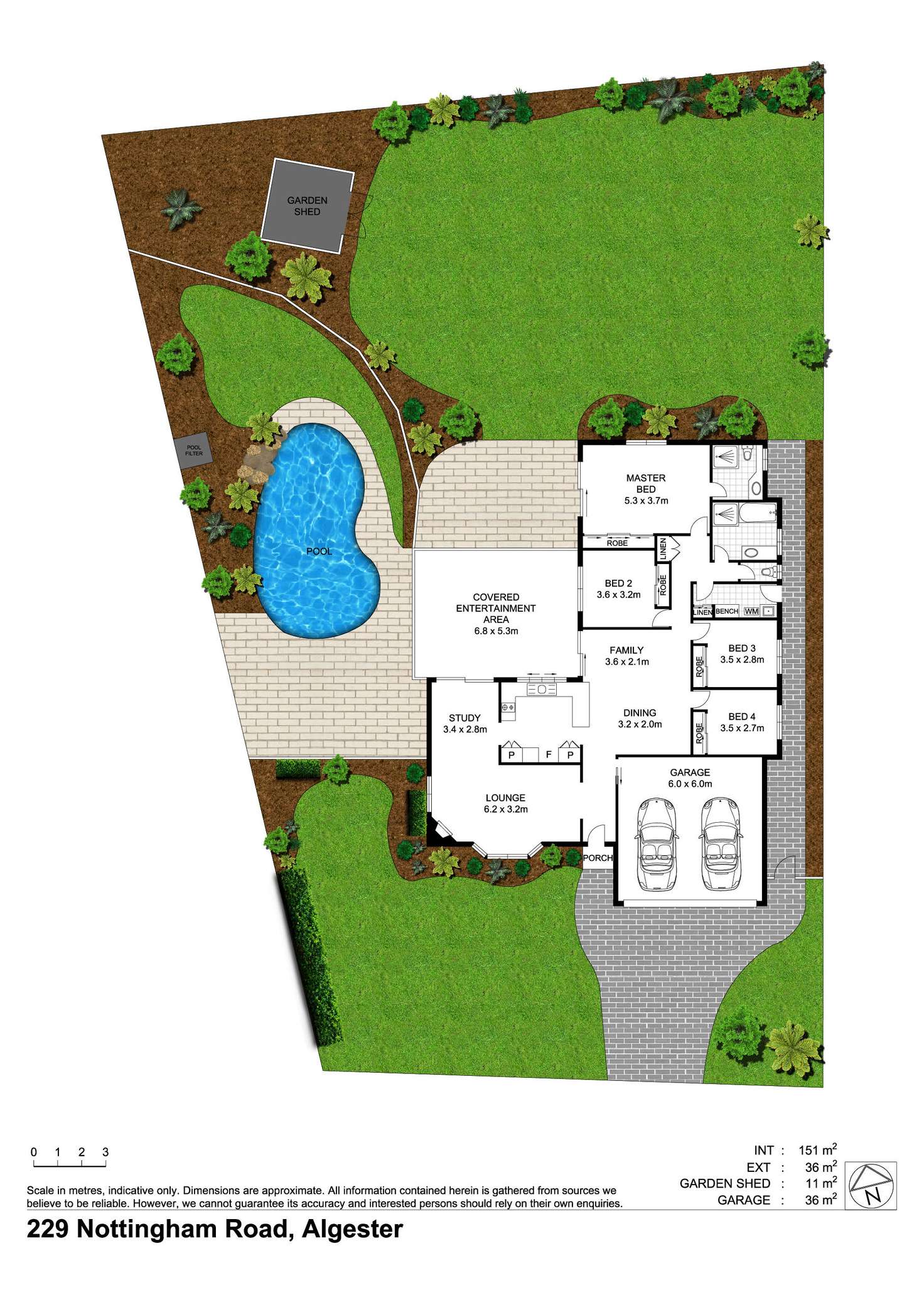 Floorplan of Homely house listing, 229 Nottingham Road, Algester QLD 4115