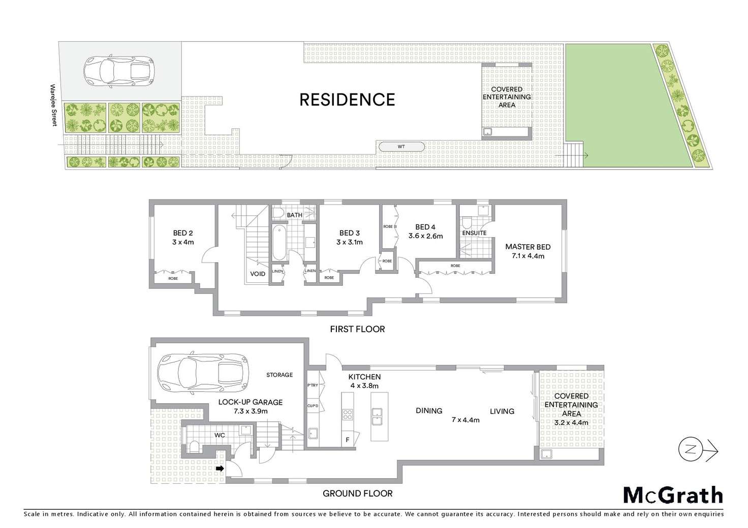 Floorplan of Homely house listing, 61A Warejee Street, Kingsgrove NSW 2208