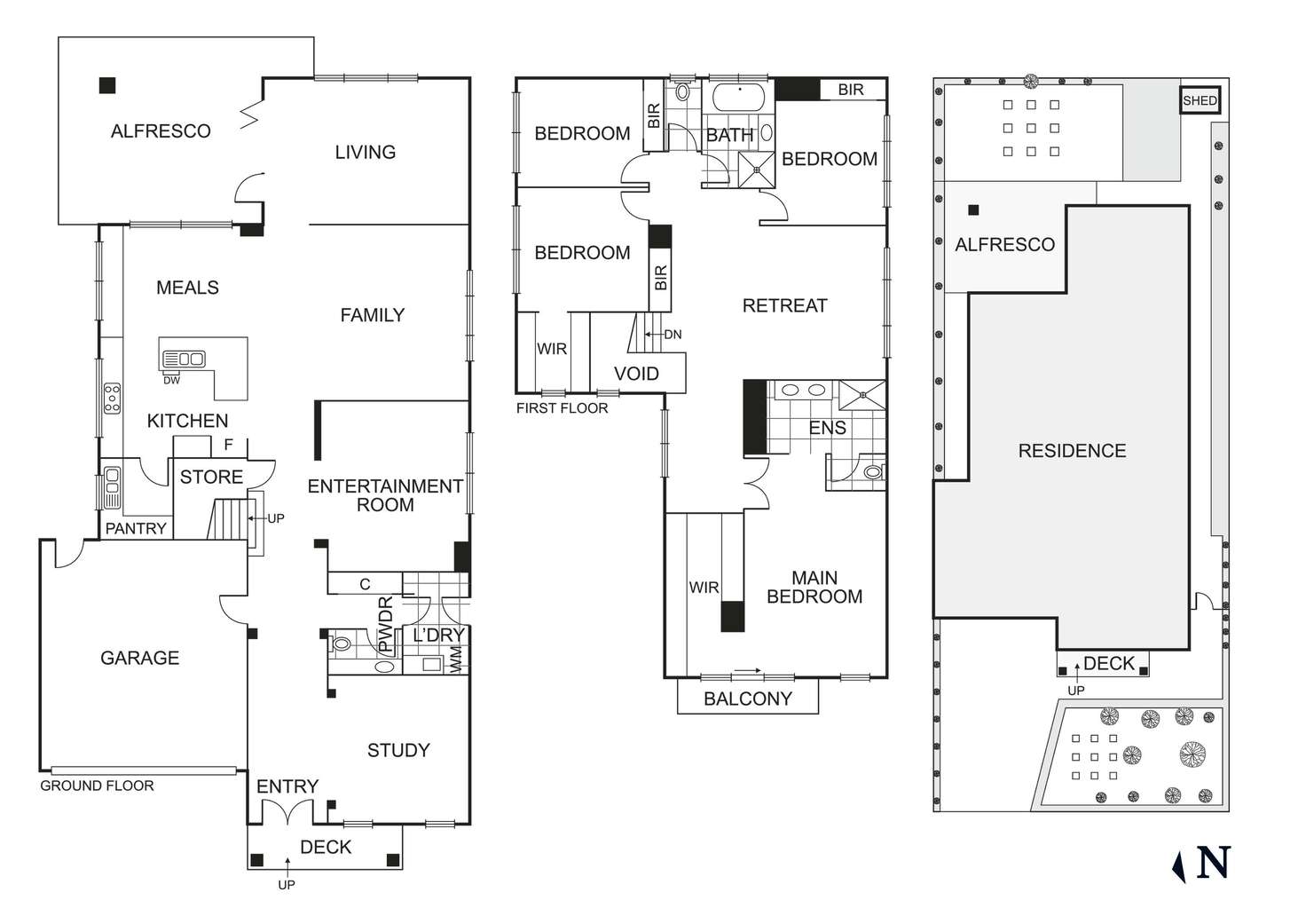 Floorplan of Homely house listing, 30 Pedder Street, Manor Lakes VIC 3024