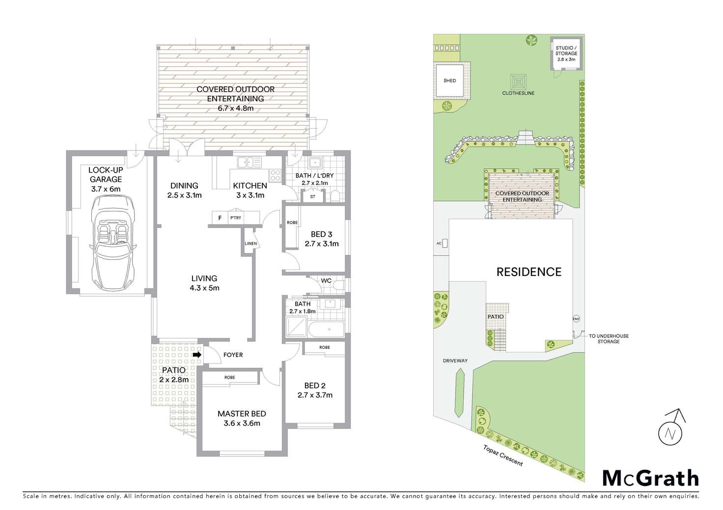 Floorplan of Homely house listing, 50 Topaz Crescent, Seven Hills NSW 2147