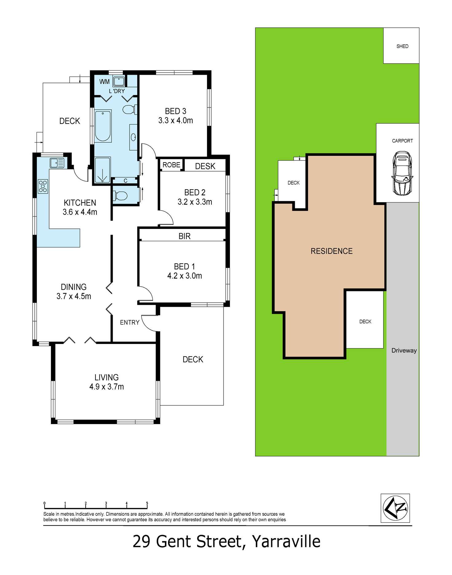 Floorplan of Homely house listing, 29 Gent Street, Yarraville VIC 3013