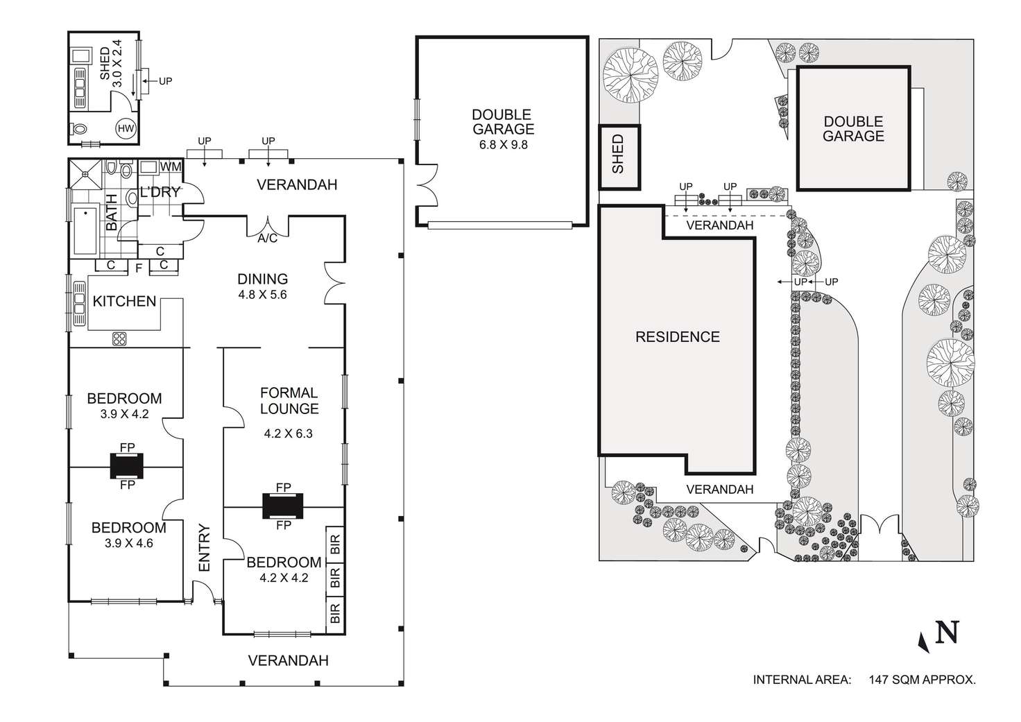 Floorplan of Homely house listing, 18 Kendall Street, Coburg VIC 3058