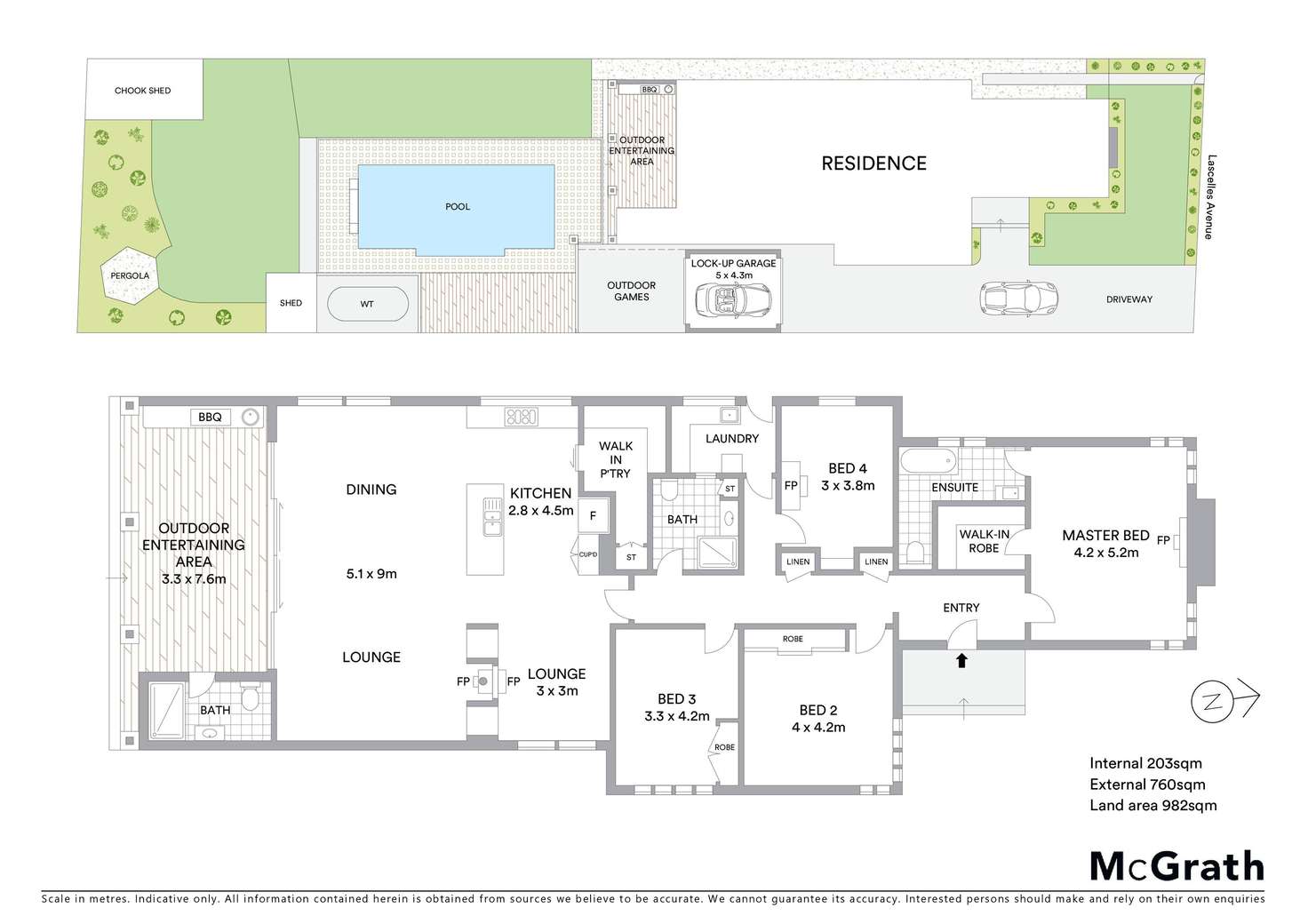 Floorplan of Homely house listing, 21 Lascelles Avenue, Manifold Heights VIC 3218