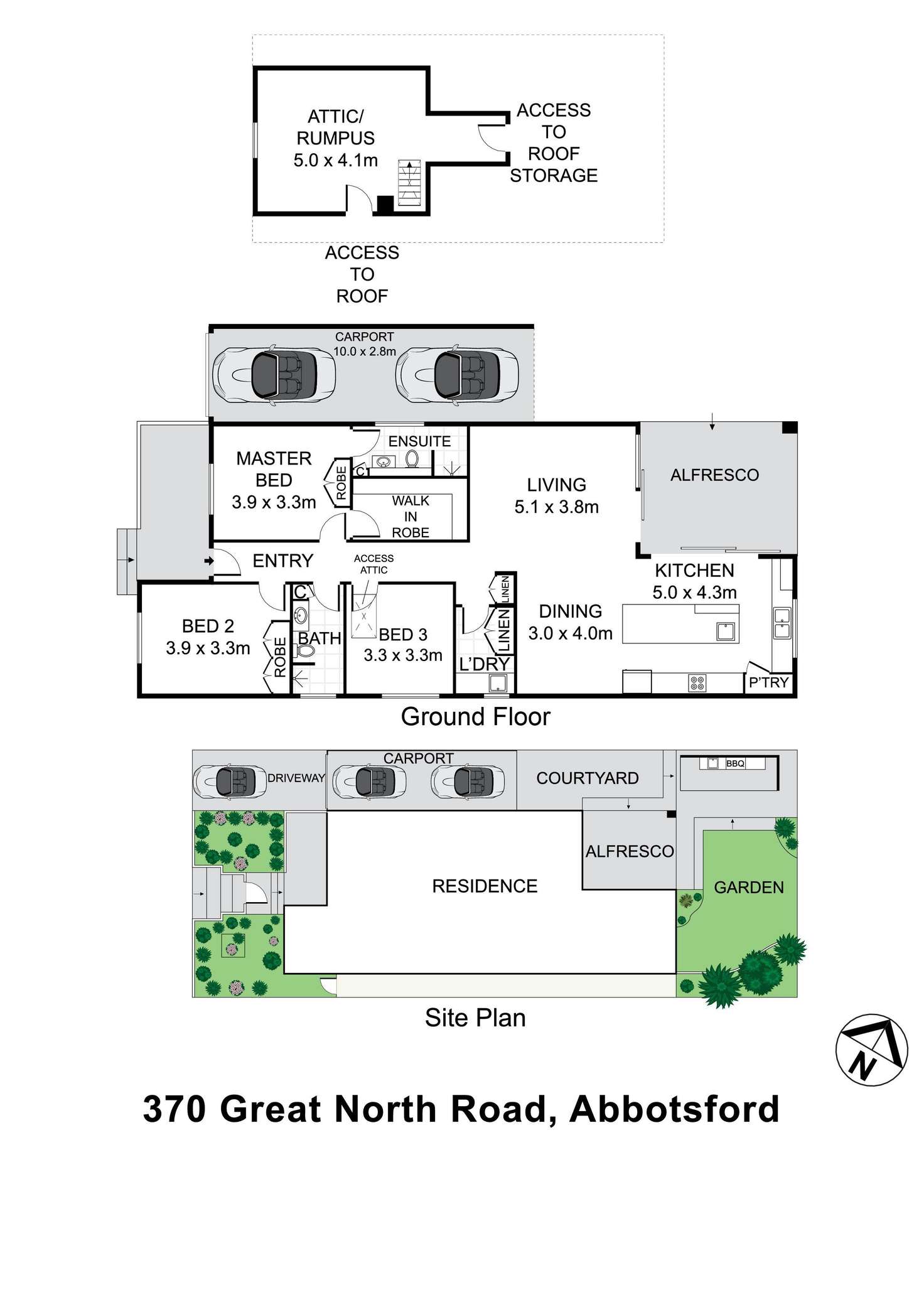 Floorplan of Homely house listing, 370 Great North Road, Abbotsford NSW 2046