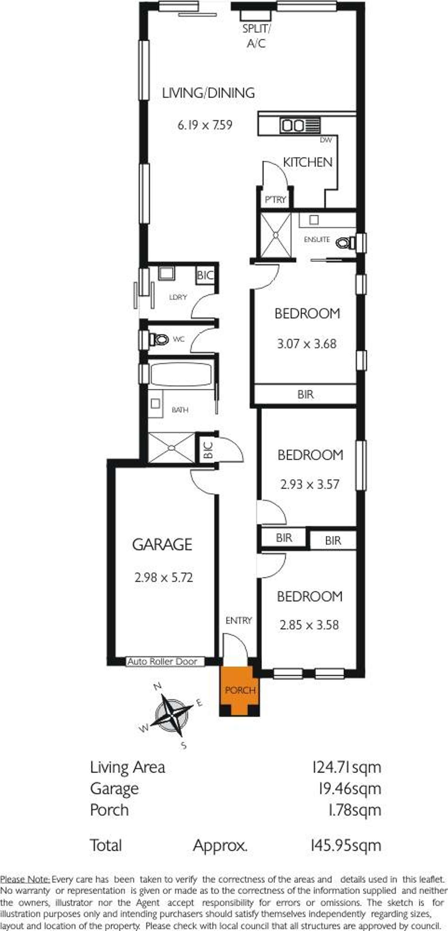 Floorplan of Homely house listing, 22A Lynne Street, Brahma Lodge SA 5109