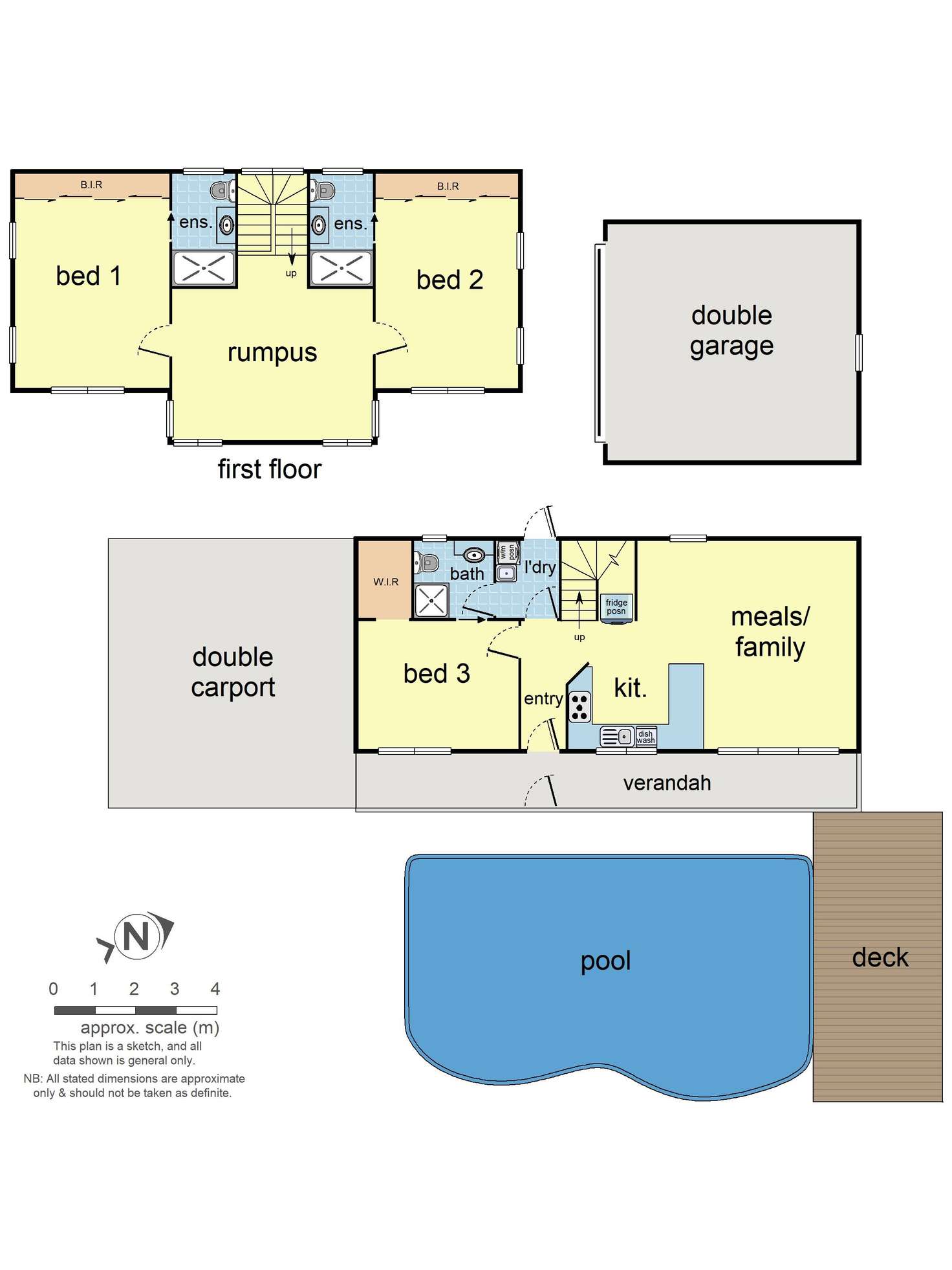 Floorplan of Homely house listing, 65a Lyons Road, Croydon North VIC 3136